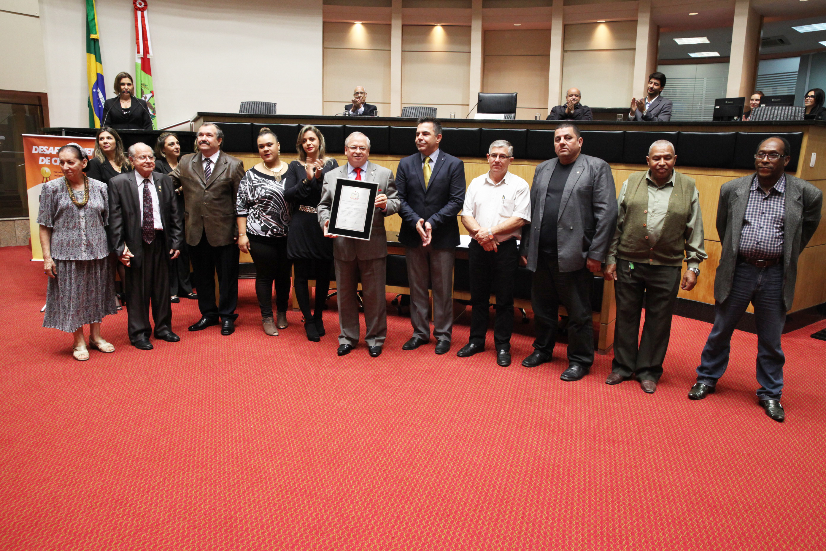 Sessão Especial em homenagem ao Desafio Jovem de Criciúma. Foto: Fábio Queiroz / Agência AL