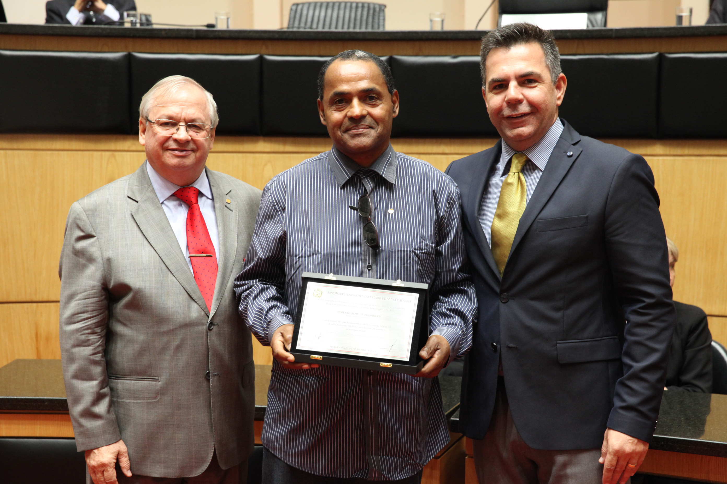 Sessão Especial em homenagem ao Desafio Jovem de Criciúma. Foto: Fábio Queiroz / Agência AL