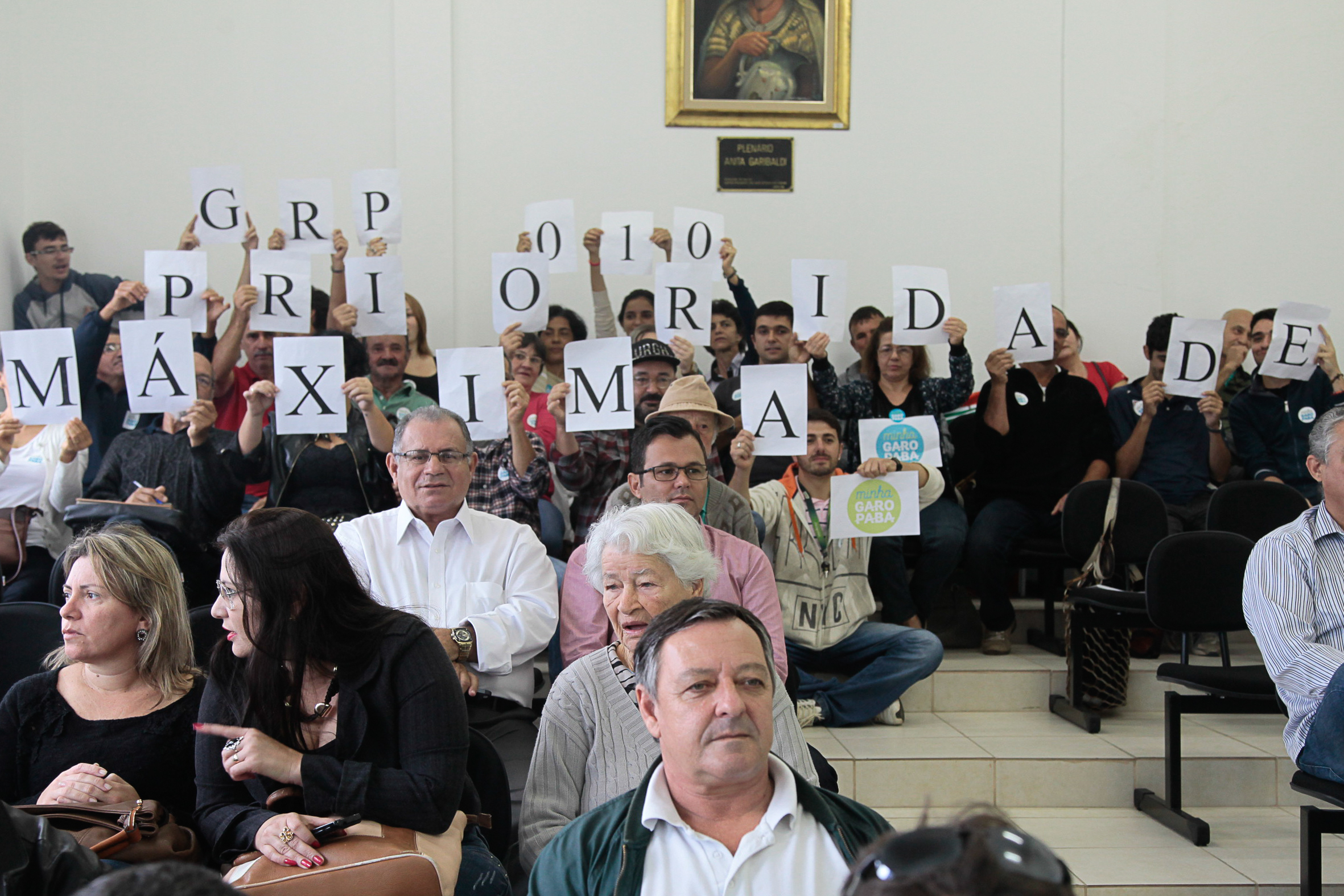 Audiência Pública Regional para o Plano Plurianual 2016-2019 e Lei Orçamentária Anual (LOA) 2016, no município de Laguna. Foto: Miriam Zomer/Agência AL