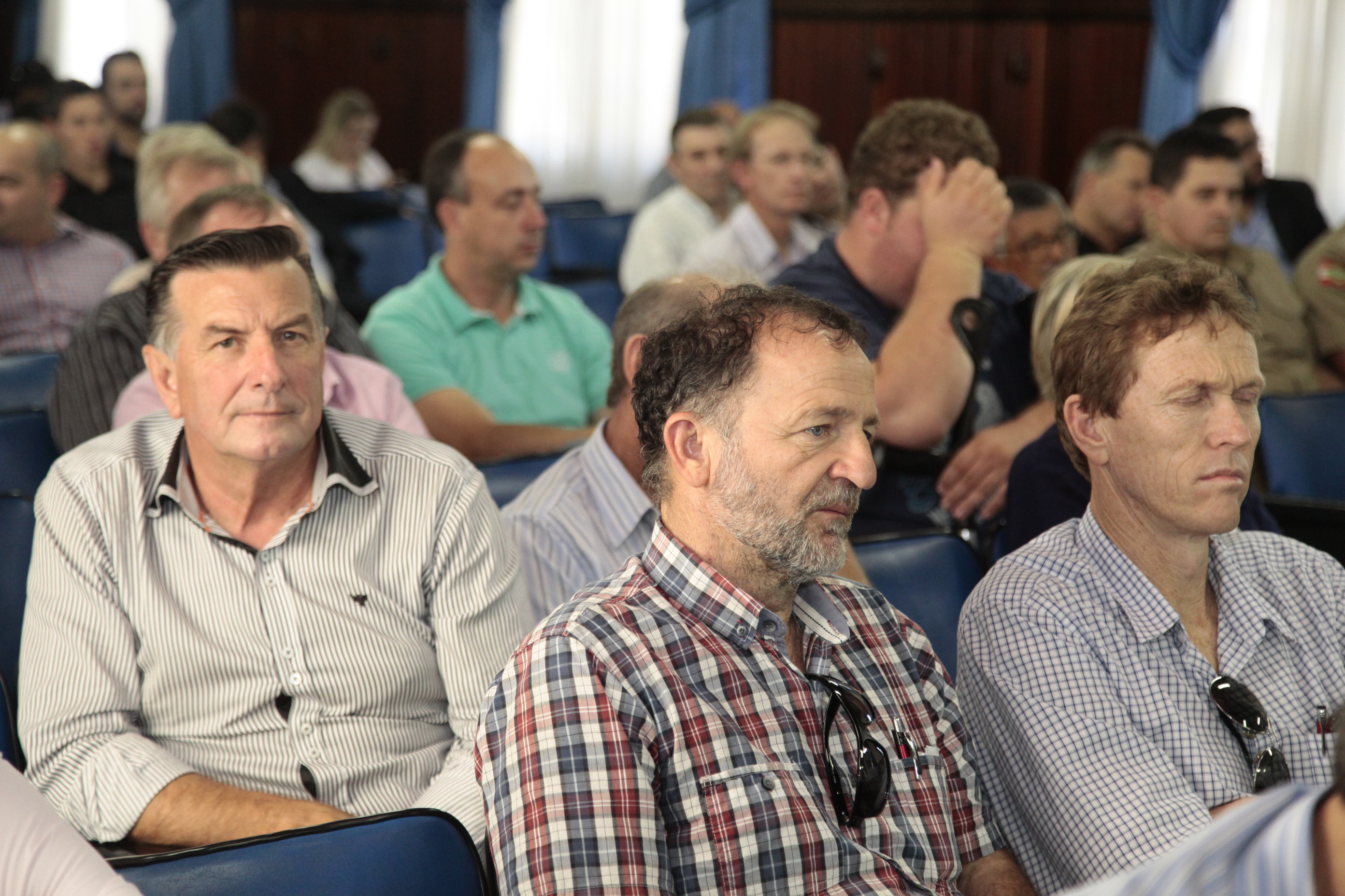 Audiência Pública Regional para o Plano Plurianual 2016-2019 e Lei Orçamentária Anual (LOA) 2016, no município de Tubarão. Fotos: Miriam Zomer/Agência AL