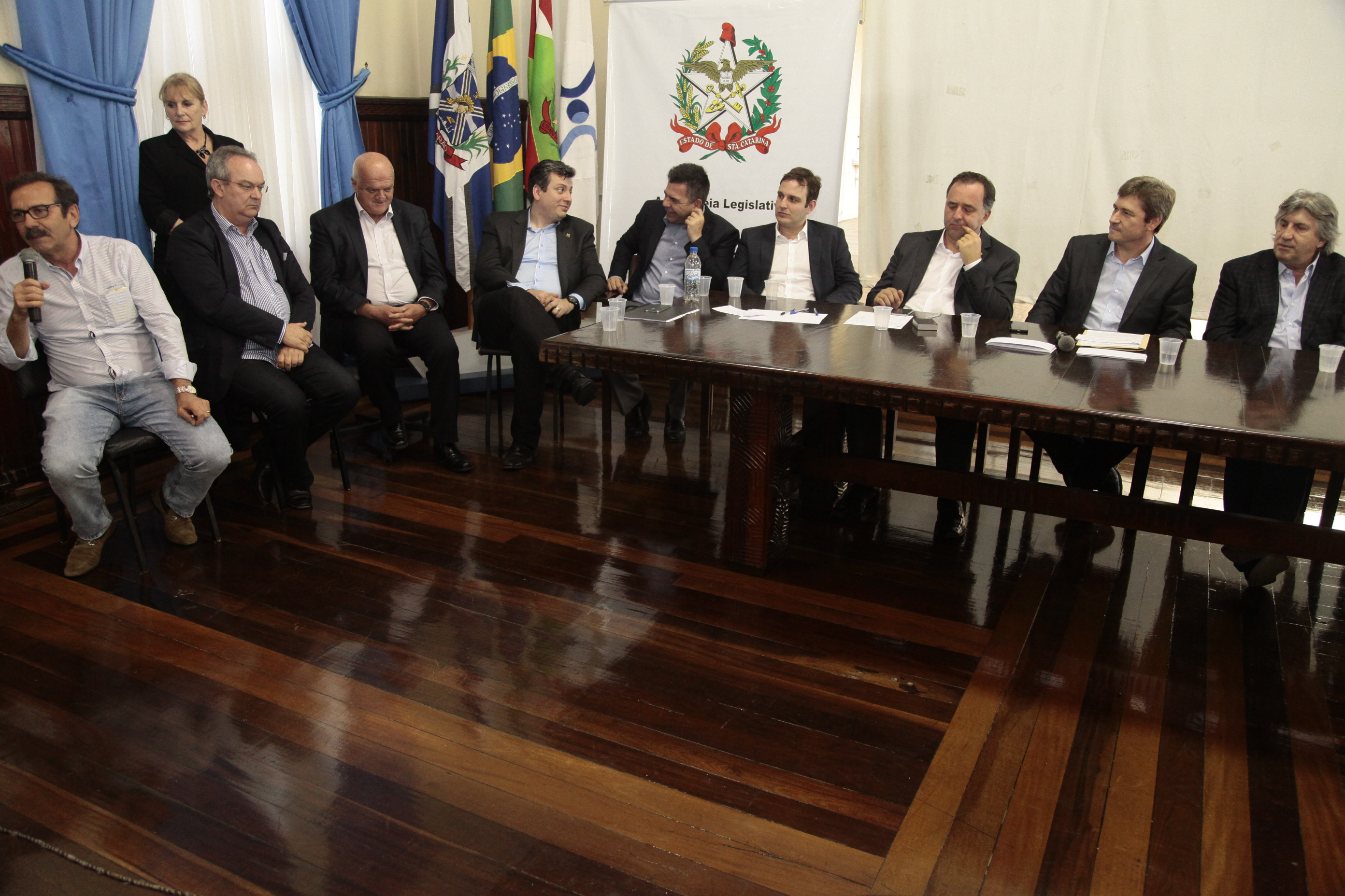 Audiência Pública Regional para o Plano Plurianual 2016-2019 e Lei Orçamentária Anual (LOA) 2016, no município de Tubarão. Foto: Miriam Zomer/Agência AL