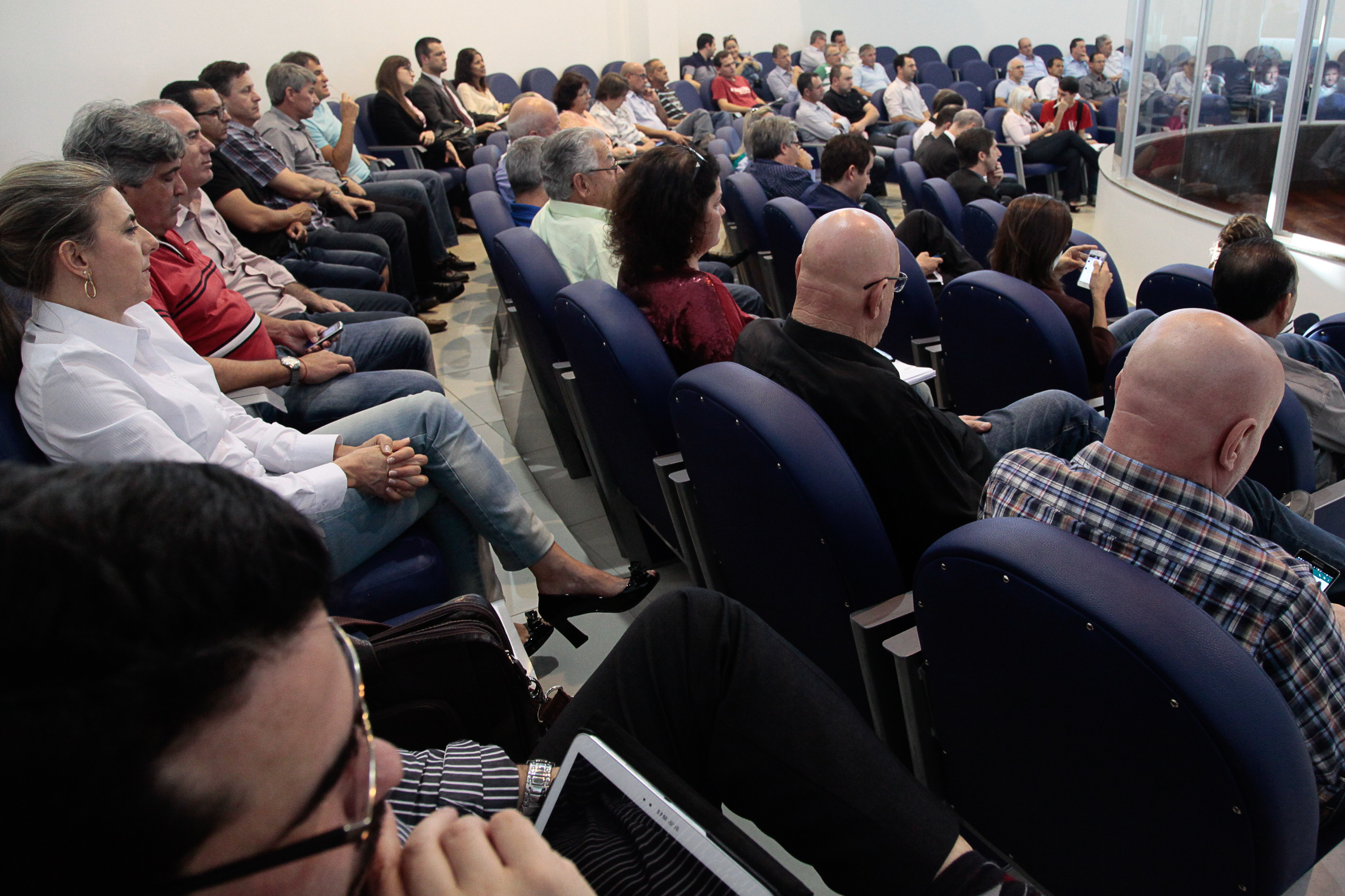 Audiência Pública Regional para o Plano Plurianual 2016-2019 e Lei Orçamentária Anual (LOA) 2016, no município de Araranguá. Foto: Miriam Zomer/Agência AL