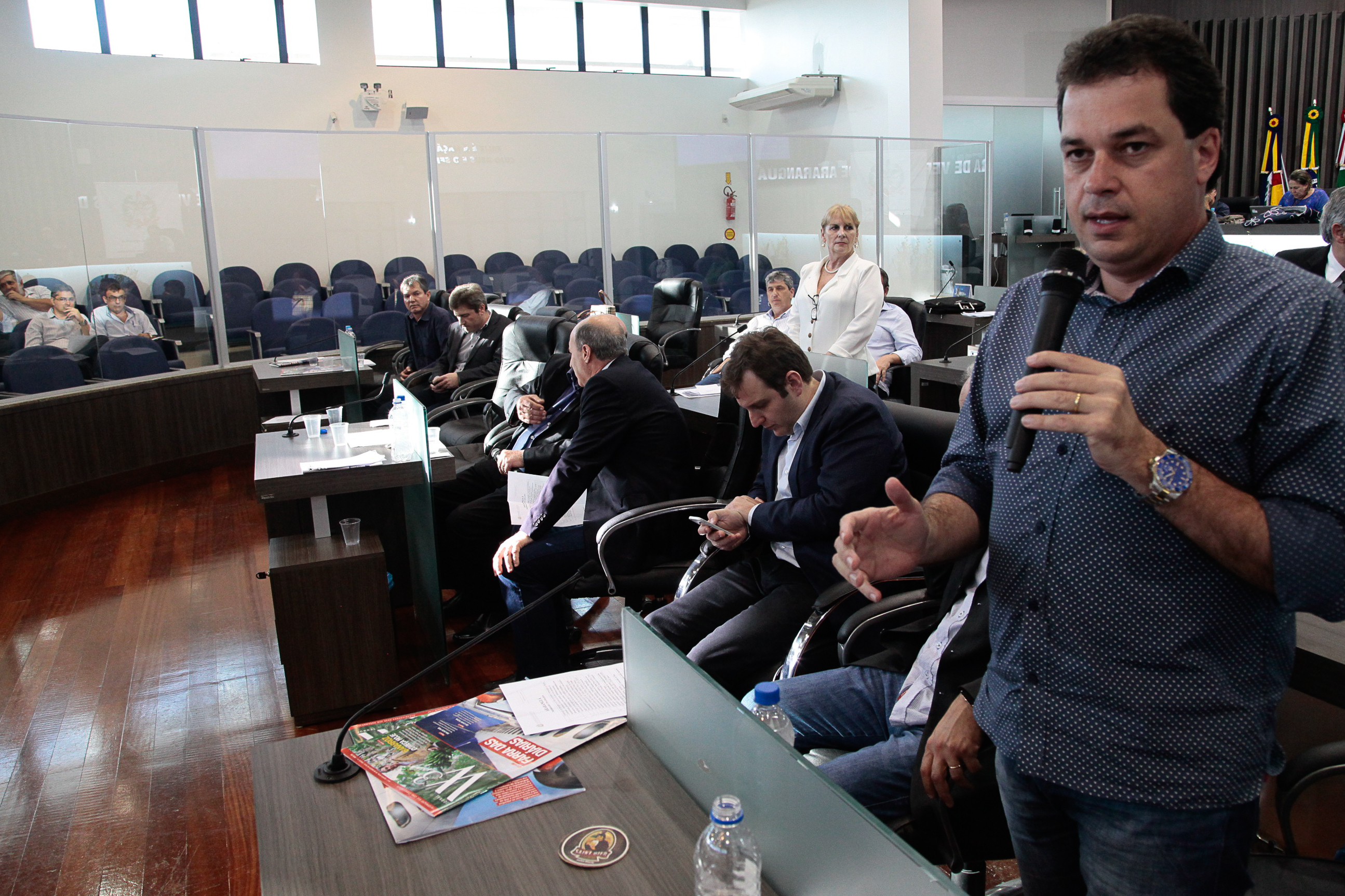 Audiência Pública Regional para o Plano Plurianual 2016-2019 e Lei Orçamentária Anual (LOA) 2016, no município de Araranguá. Foto: Miriam Zomer/Agência AL