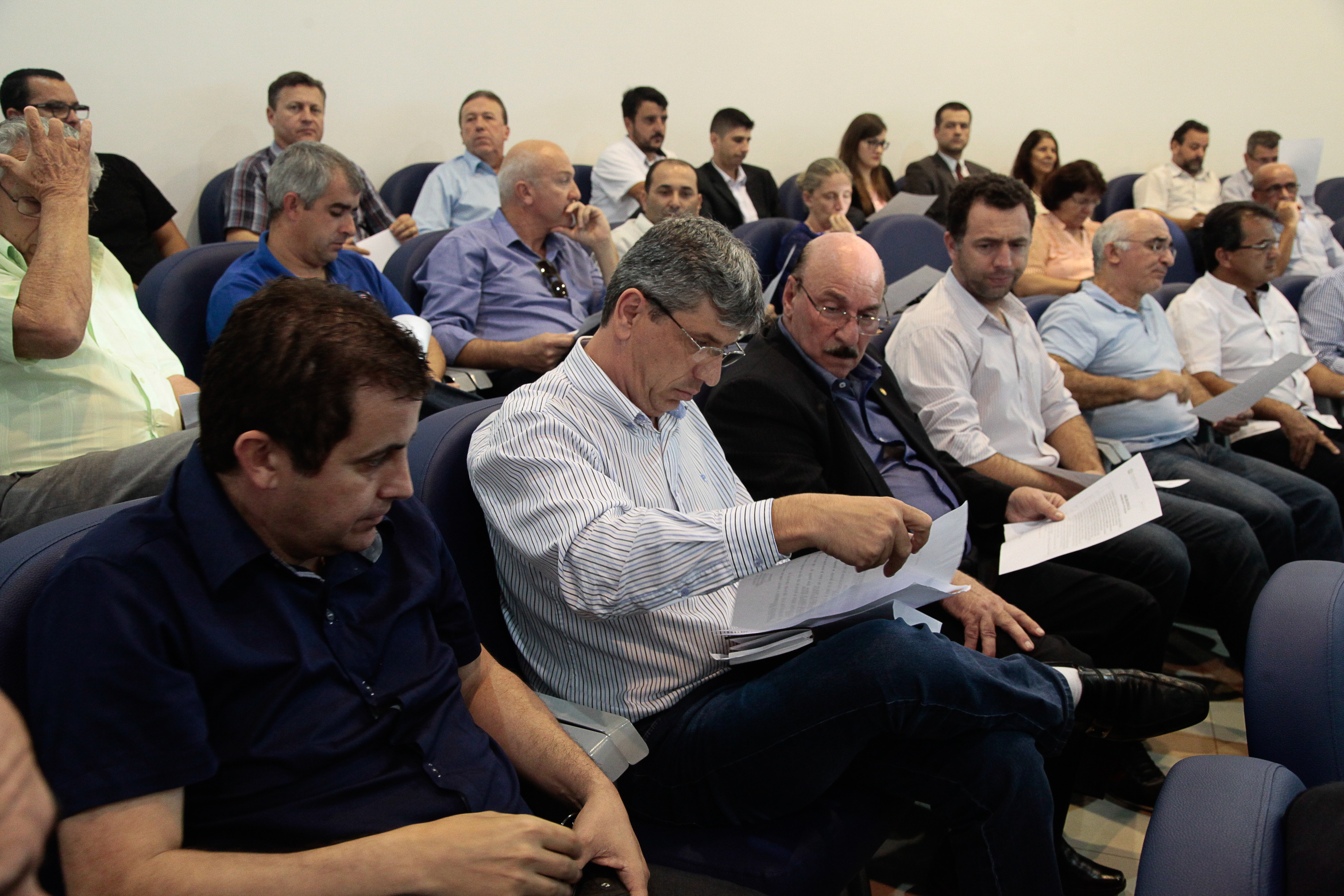Audiência Pública Regional para o Plano Plurianual 2016-2019 e Lei Orçamentária Anual (LOA) 2016, no município de Araranguá. Foto: Miriam Zomer/Agência AL