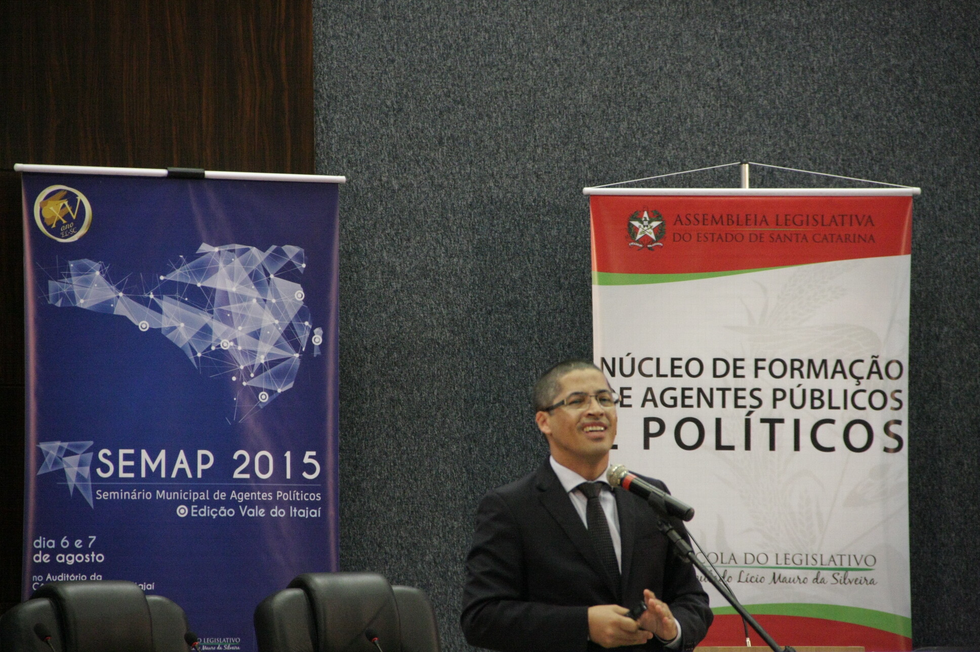 Baratieri tratou a organização legislativa municipal. FOTO: Solon Soares/Agência AL