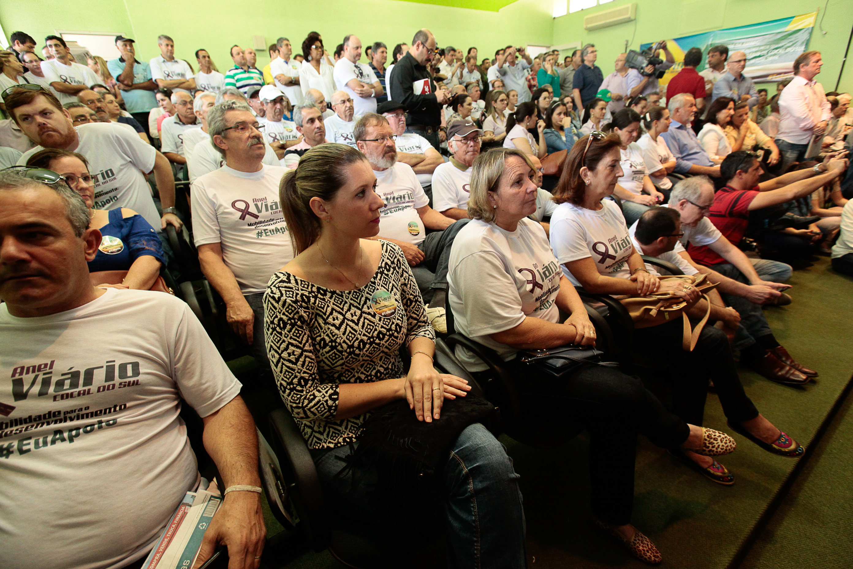 Audiência Pública Regional para o Plano Plurianual 2016-2019 e Lei Orçamentária Anual (LOA) 2016, no município de Criciúma. Foto: Miriam Zomer/Agência AL