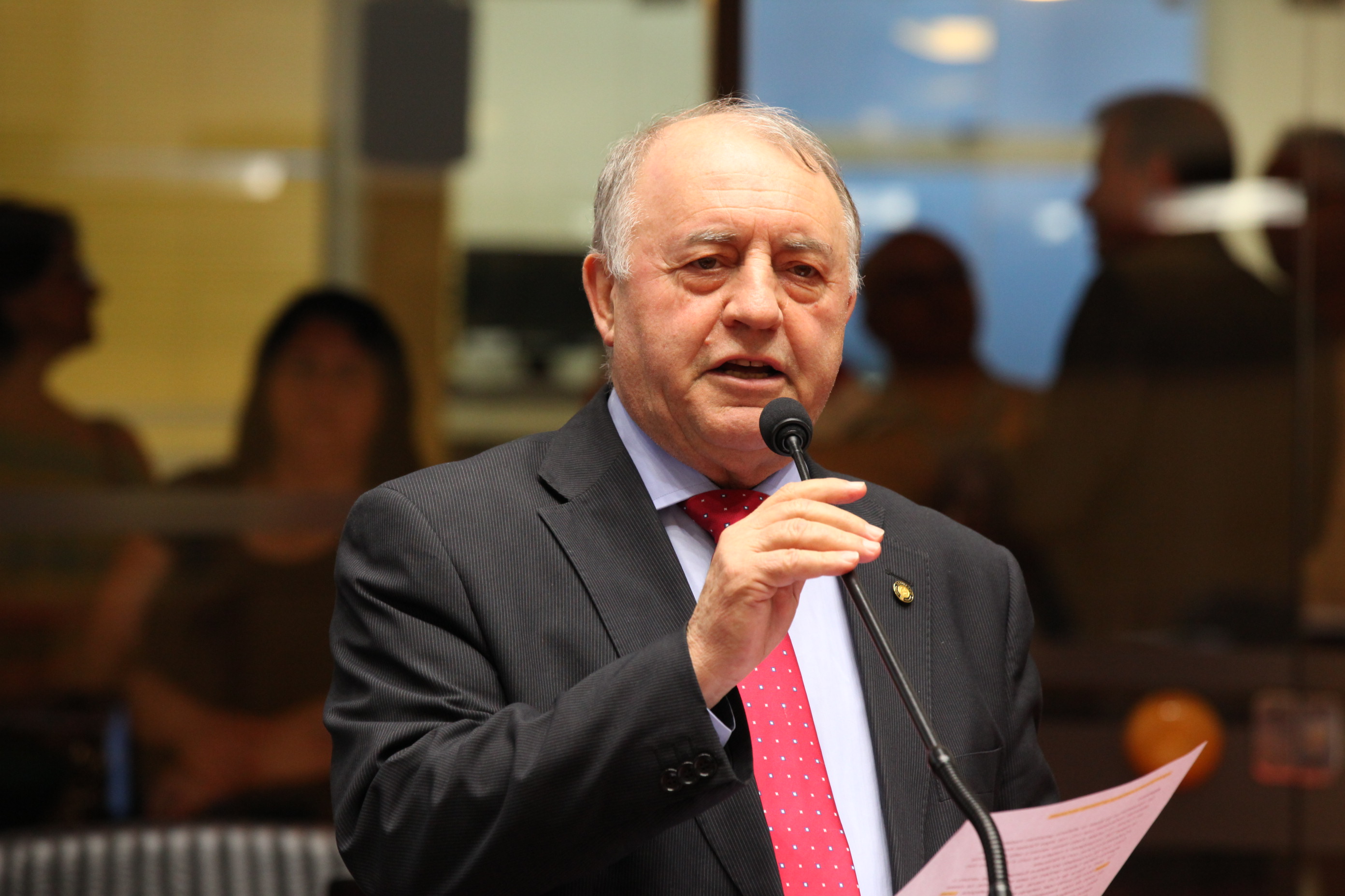 Sessão Plenária. Deputado Natalino Lázare (PR). Foto: Eduardo Guedes De Oliveira / Agência AL