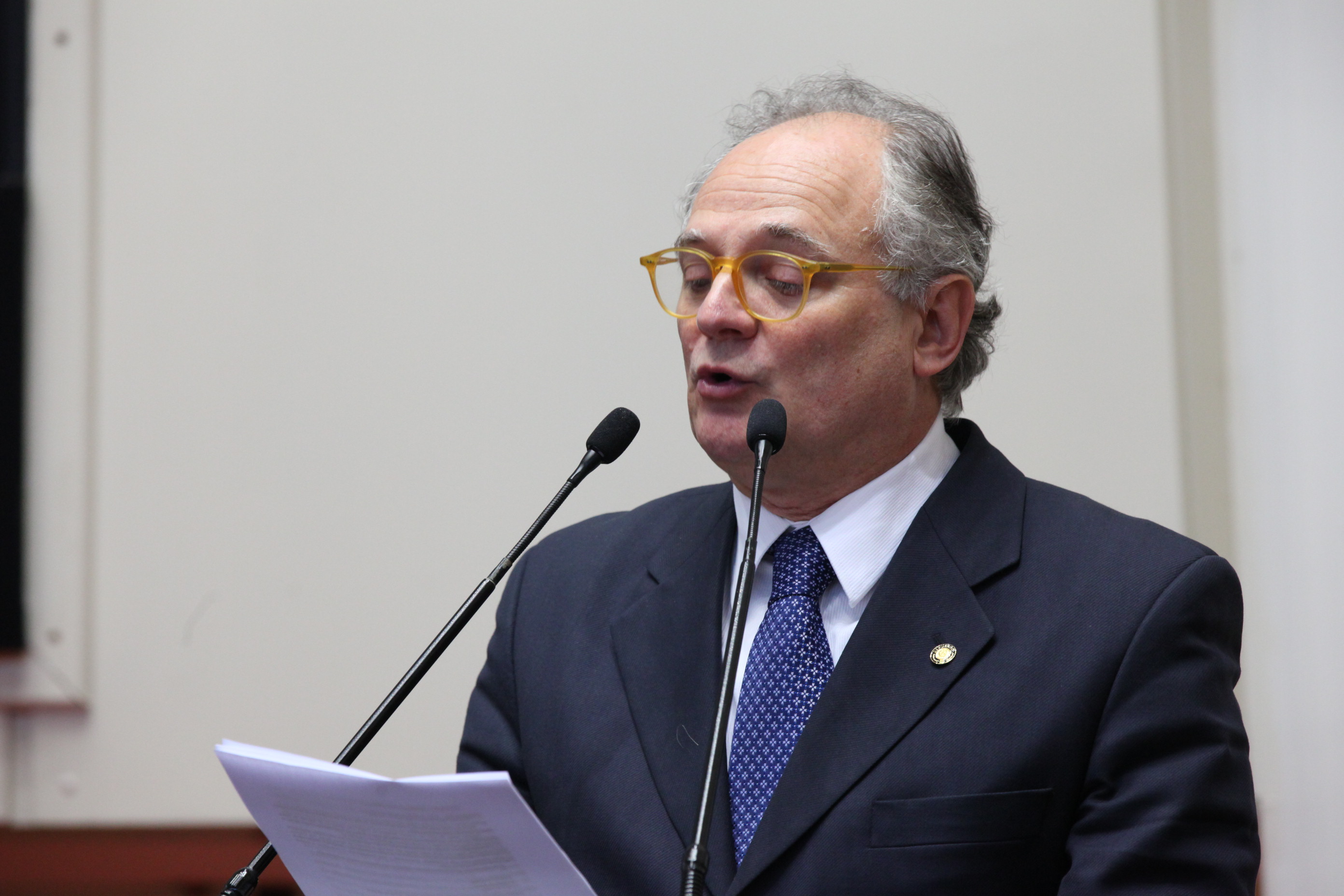 Sessão Plenária. Deputado DR. Vicente Caropreso (PSDB) . Foto: Eduardo Guedes De Oliveira / Agência AL