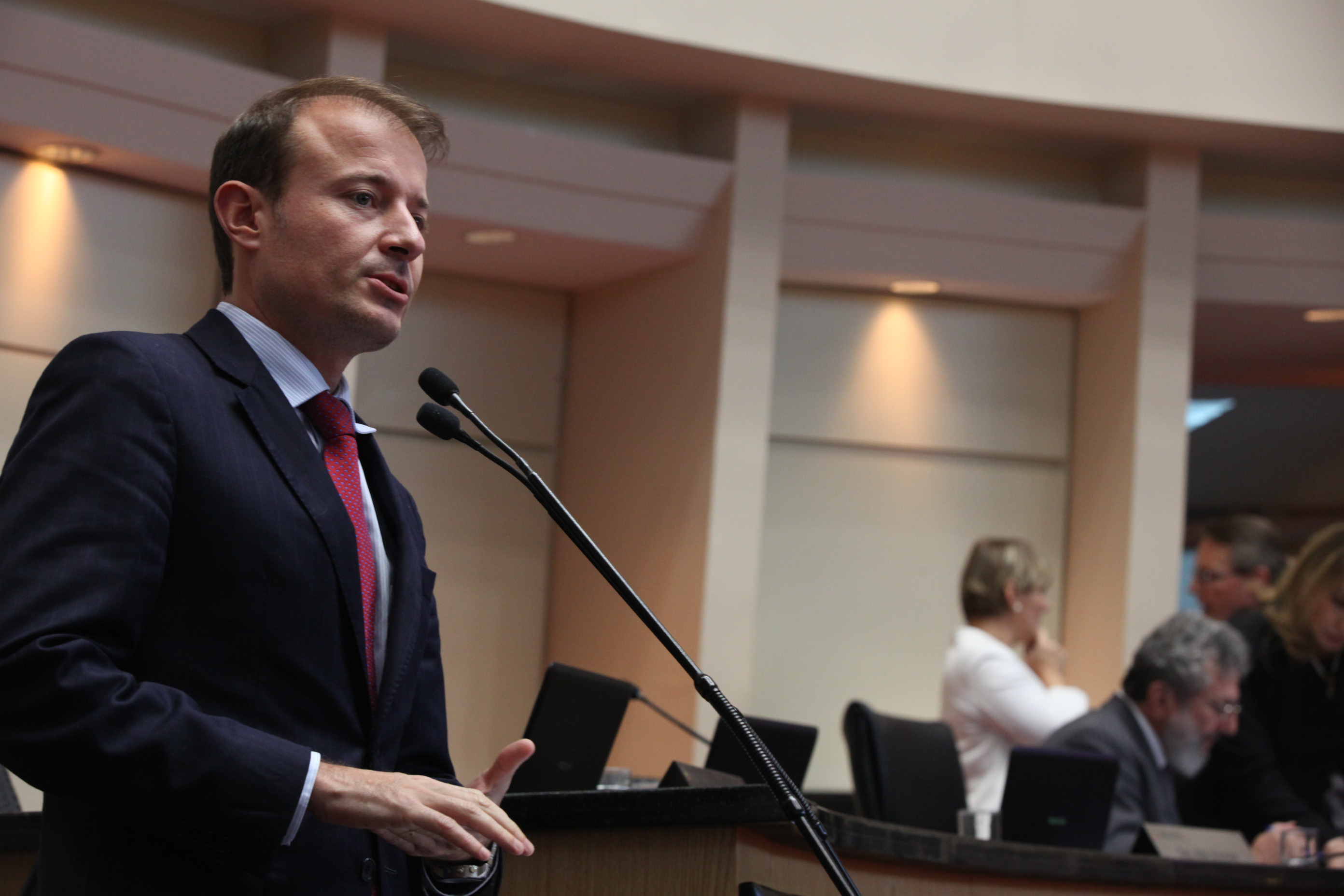 Sessão Ordinária. Deputado Gabriel Ribeiro (PSD) - Foto: Eduardo Guedes De Oliveira / Agência AL