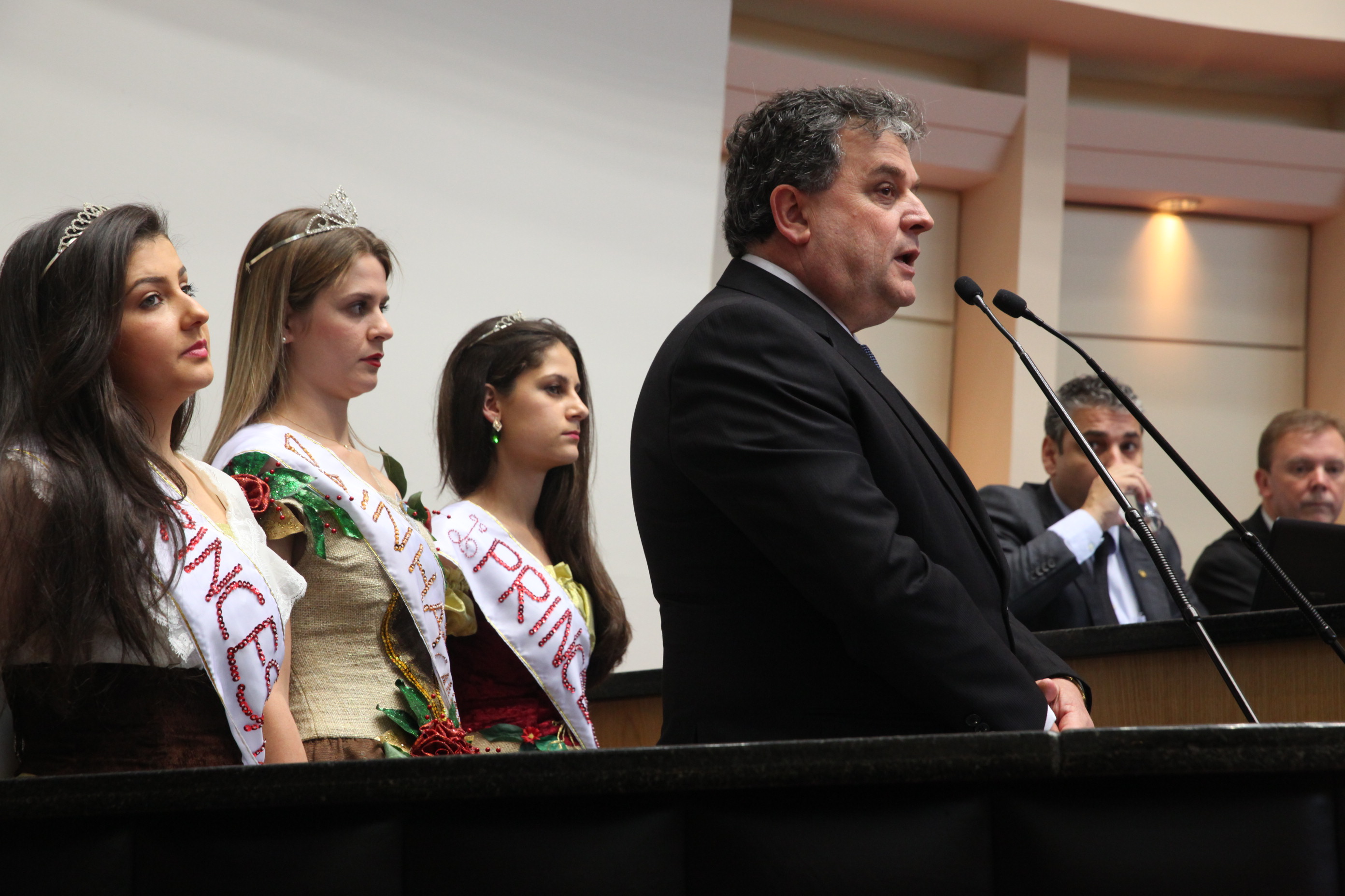 Lançamento da 20ª Fesmate no Município de Canoinhas. Foto: Eduardo Guedes De Oliveira / Agência AL