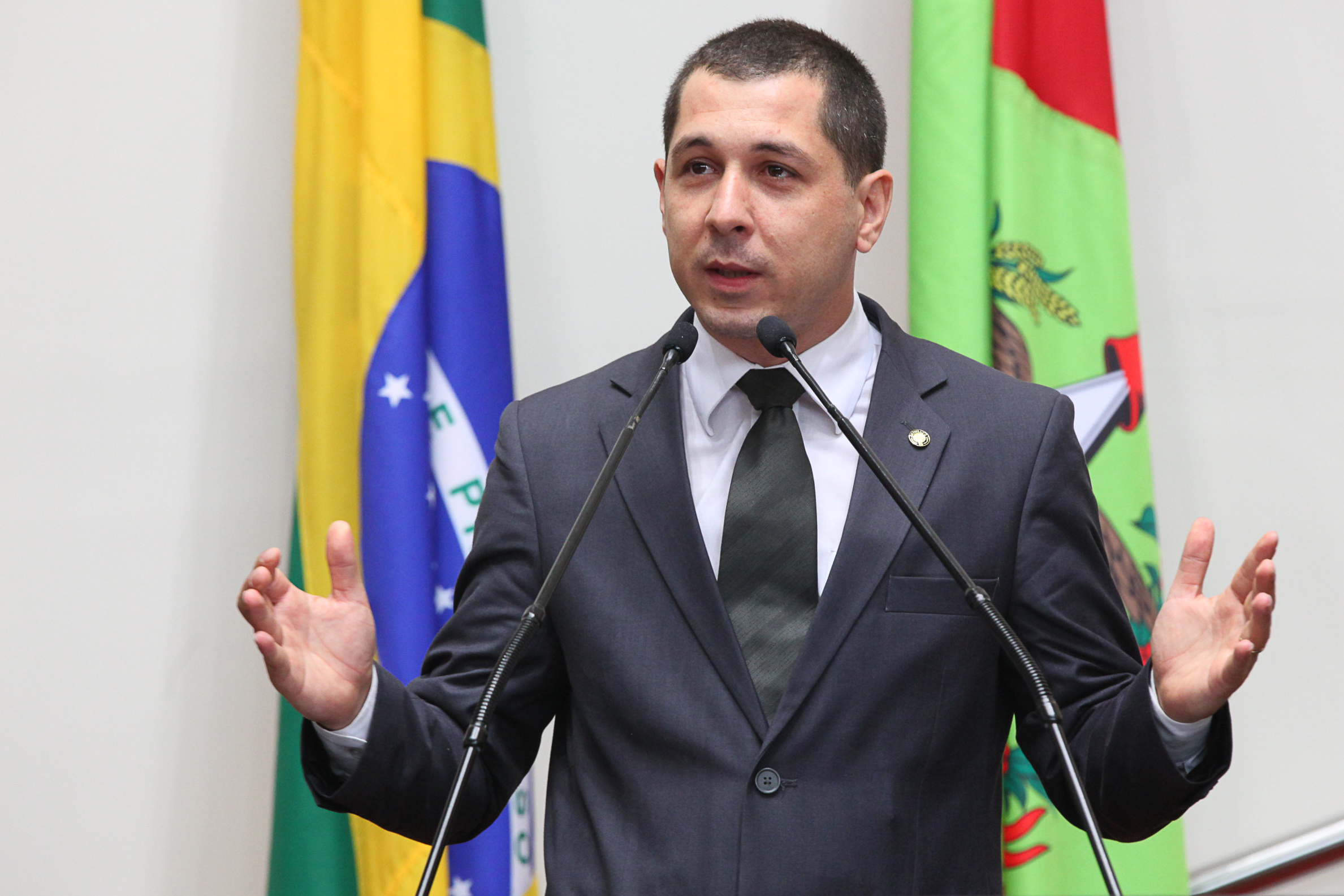 Deputado Nikolas Reis (PDT) - Sessão Ordinária.Foto: Miriam Zomer / Agência AL