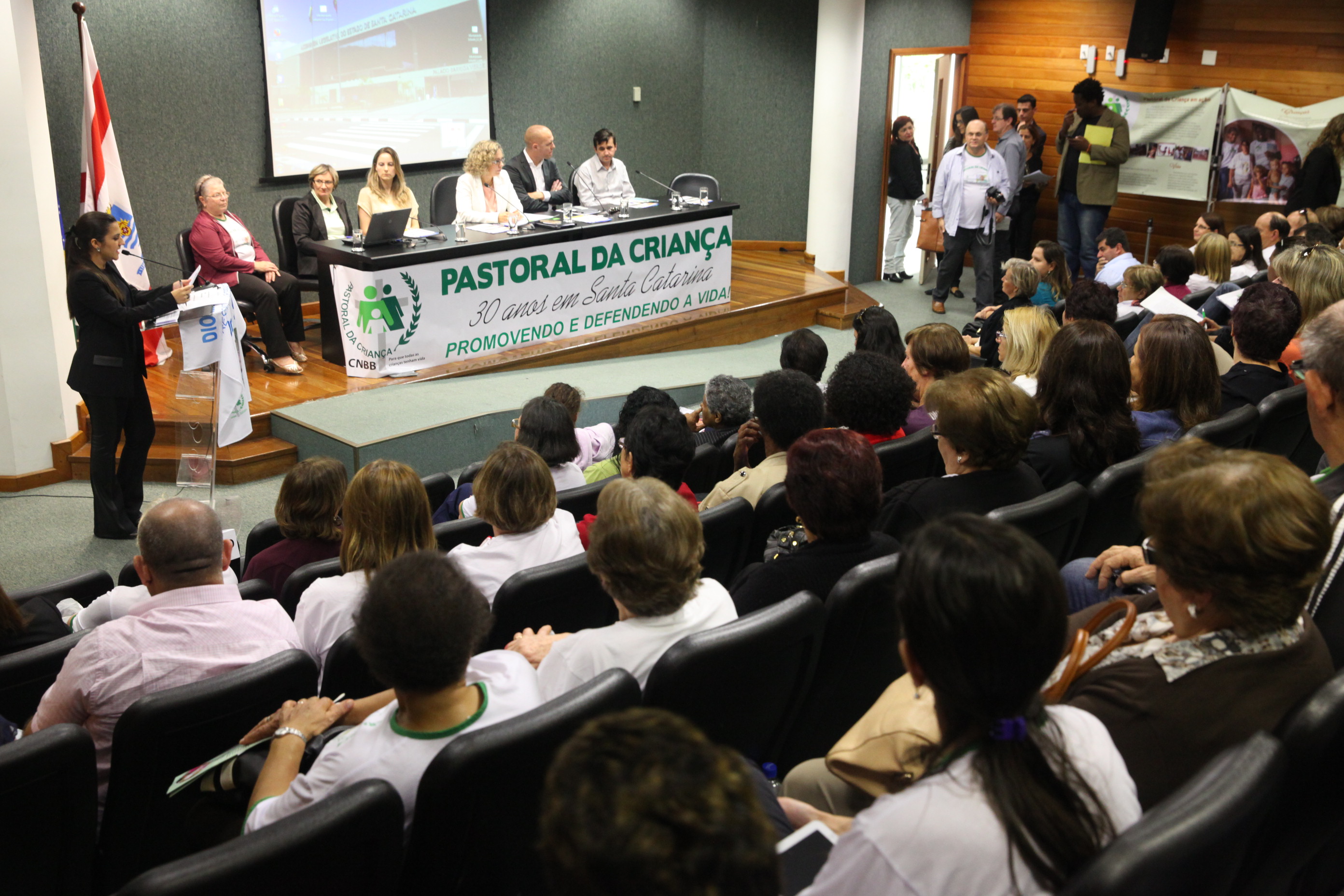 Debate sobre a Mortalidade Materno Infantil de Santa Catarina. Foto: Eduardo Guedes de Oliveira/Agência AL