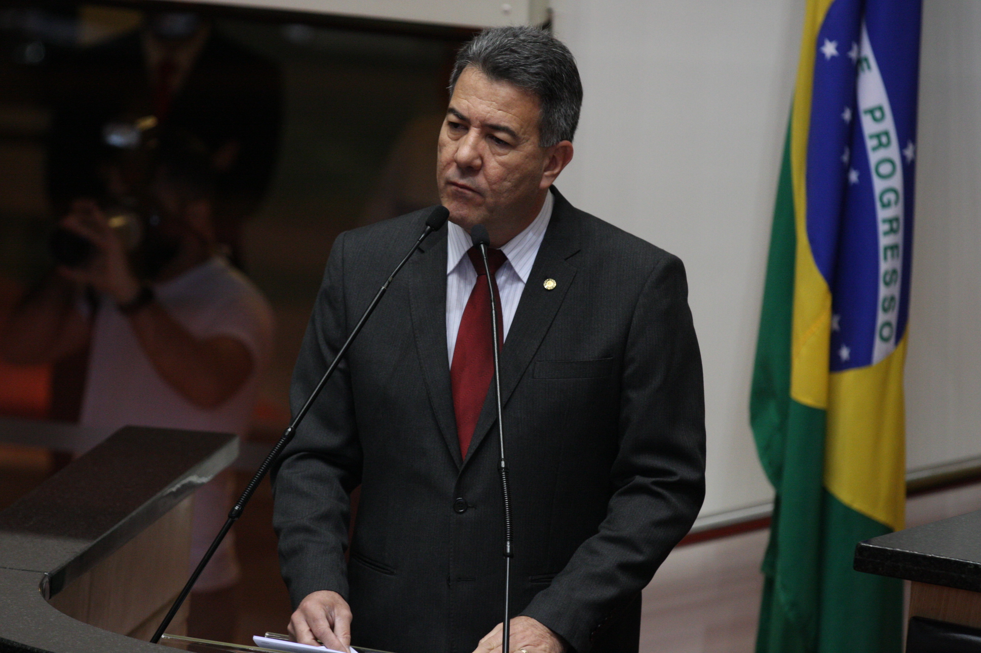 Sessão Ordinária. Dep: Jean Leutprecht (PCdoB). Foto: Yuri Santos / Agência AL