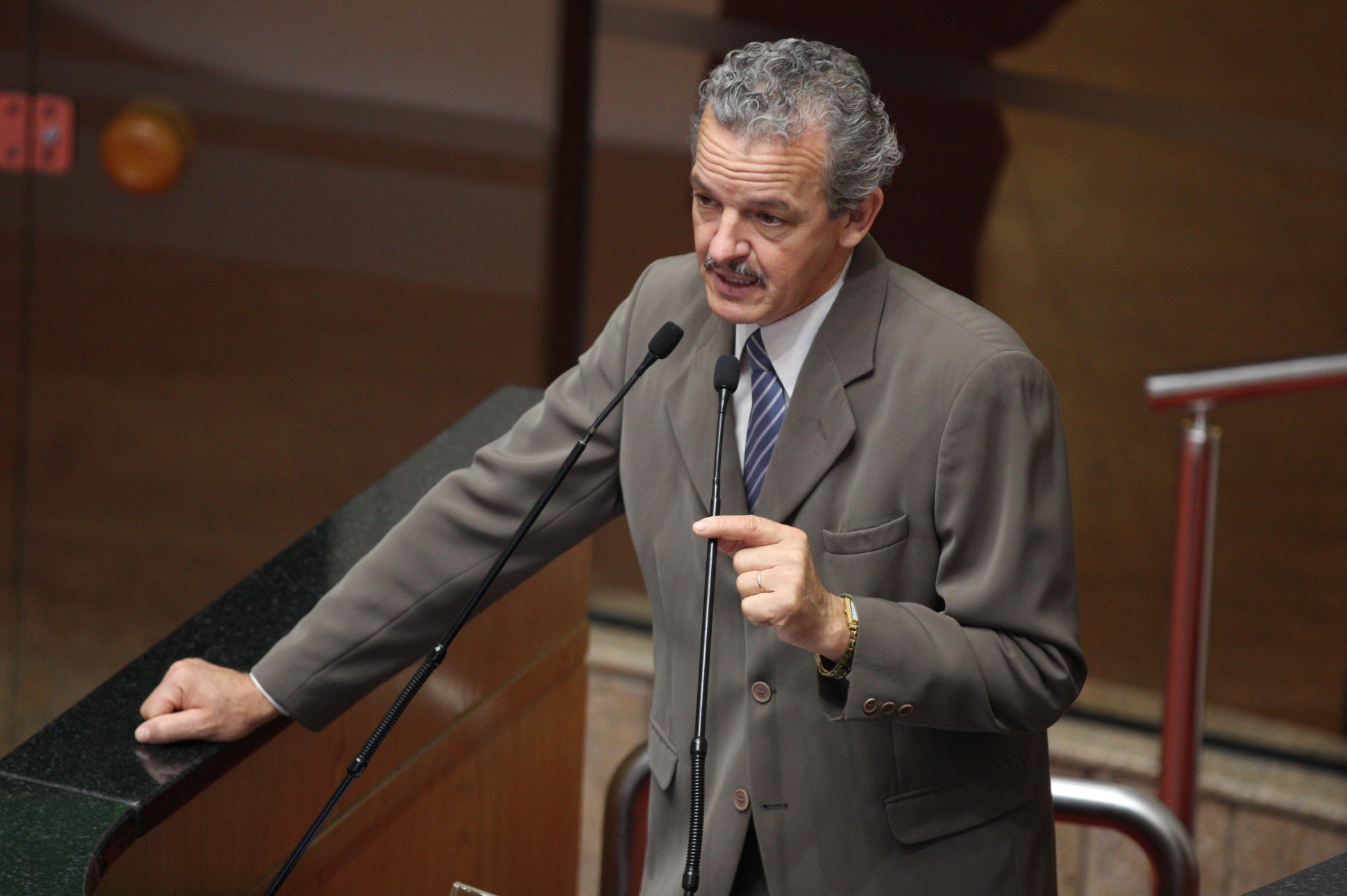 Sessão Ordinária. Dep: Dirceu Dresch (PT). Foto: Yuri Santos / Agência AL