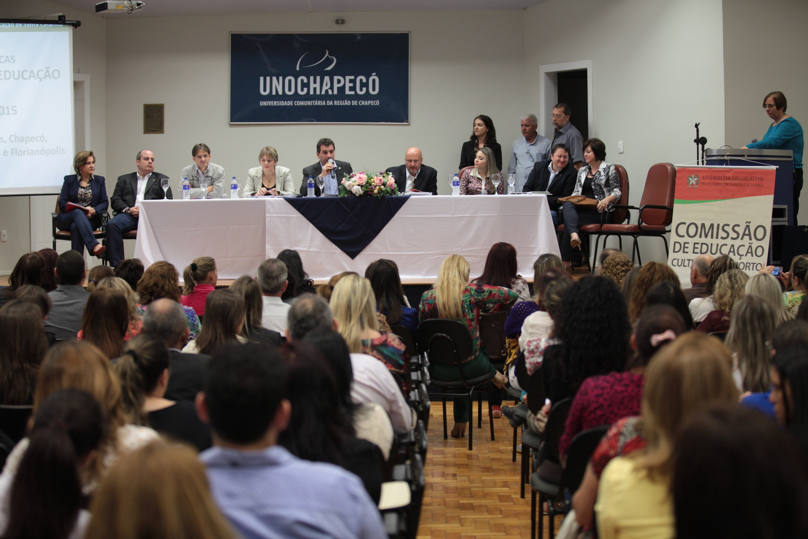 Audiência Pública em Chapecó - Plano Estadual de Educação
