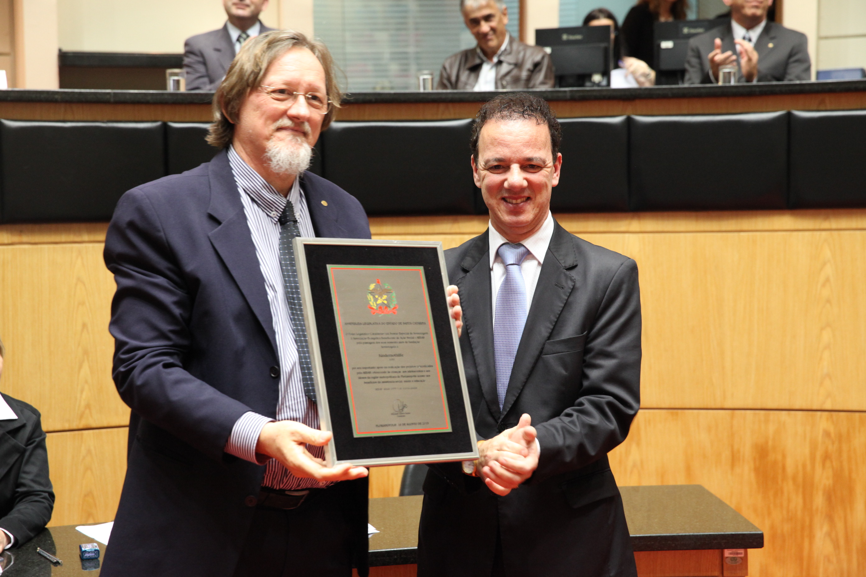 Sessão Especial em homenagem aos 60 anos da Aebas. Foto: Sessão Especial - Aebas