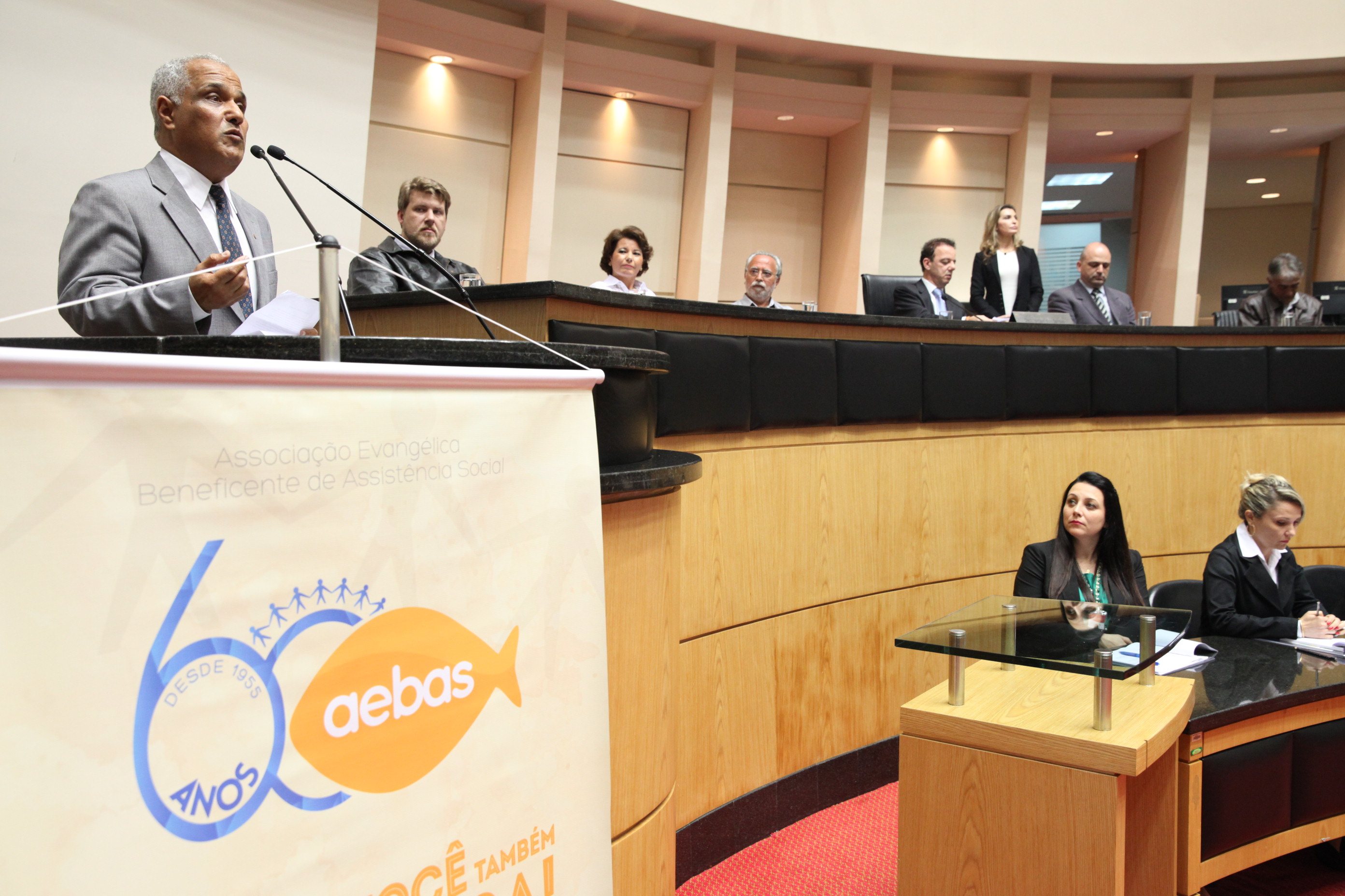 Sessão Especial em homenagem aos 60 anos da Aebas. Foto: Sessão Especial - Aebas