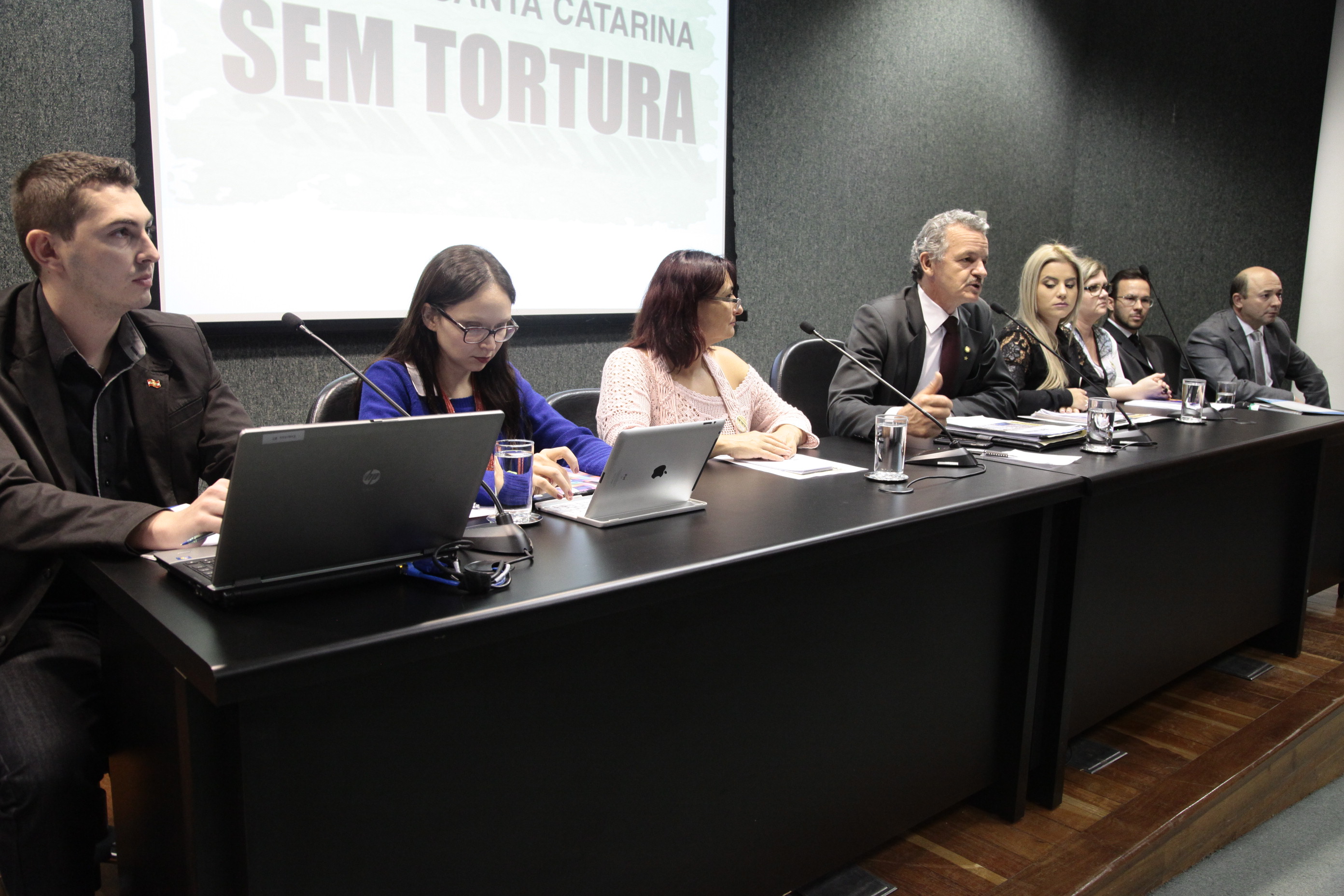 Seminário Por uma Santa Catarina sem tortura: desafios e perspectivas. Foto: Miriam Zomer/Agência AL