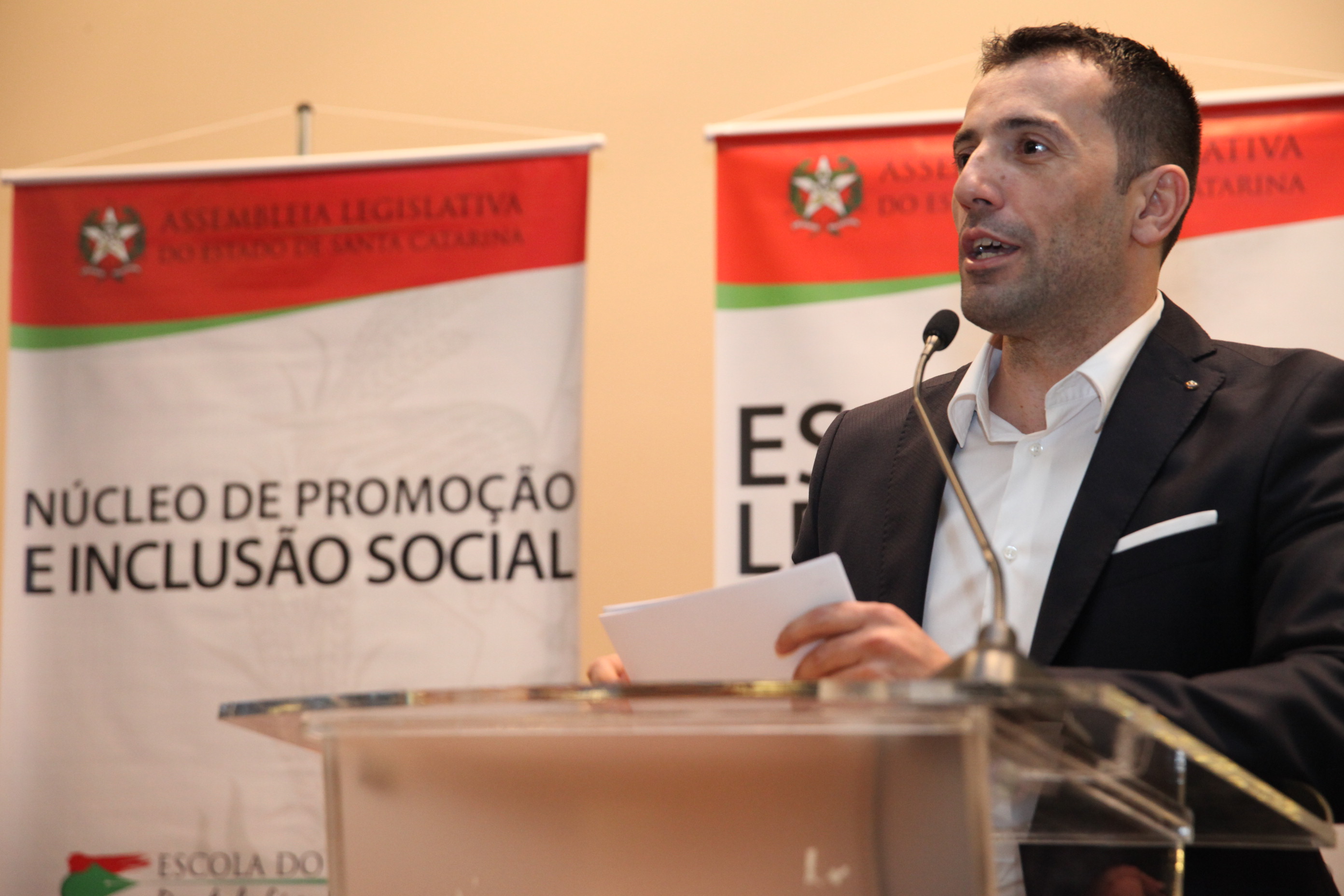 Seminário El Niño 2015. Deputado Patricio Destro (PSB) . Foto: Fábio Queiroz / Agência AL