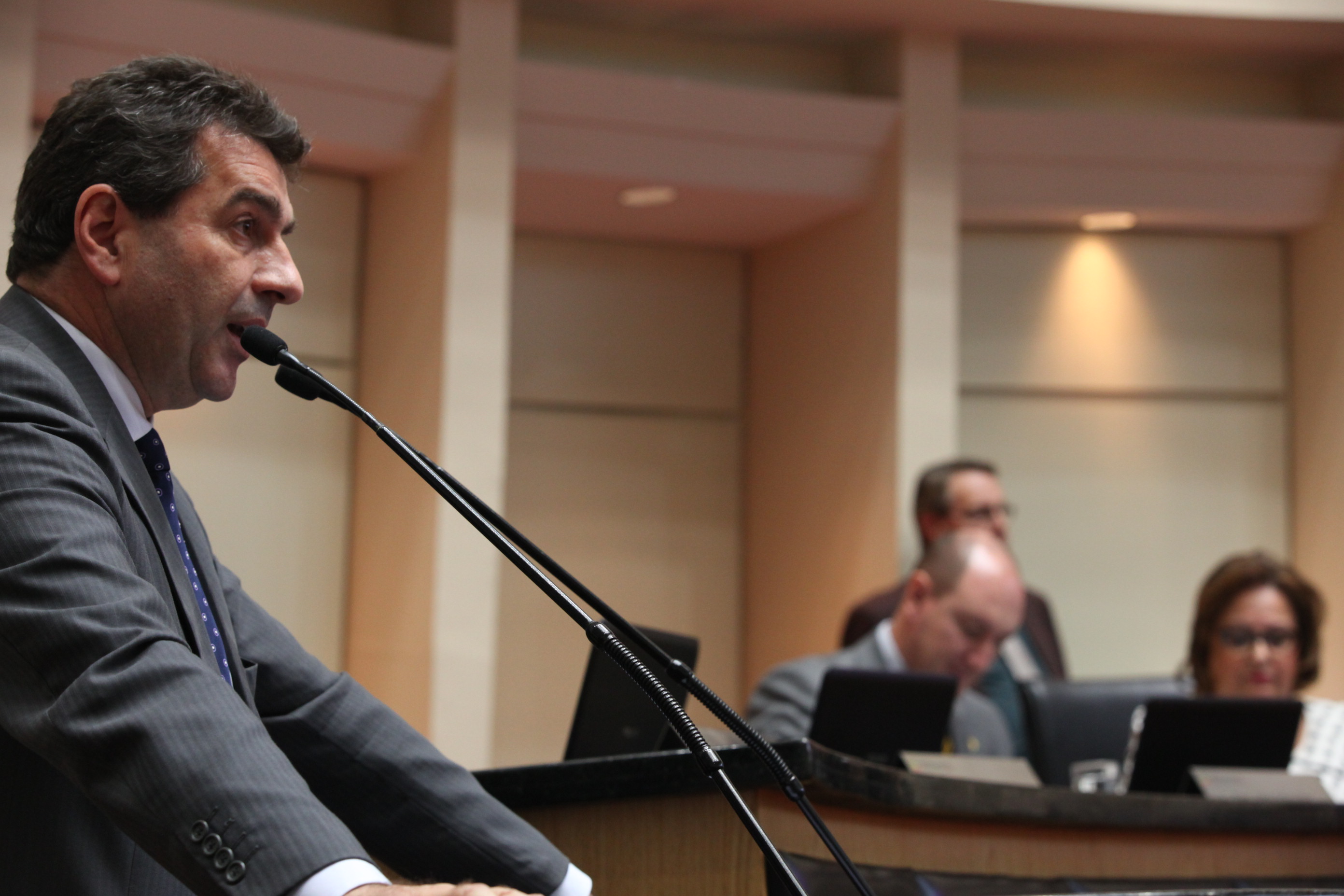 Sessão Ordinária. Deputado Valdir Cobalchini (PMDB) - Foto:Eduardo Guedes de Oliveira / Agência AL