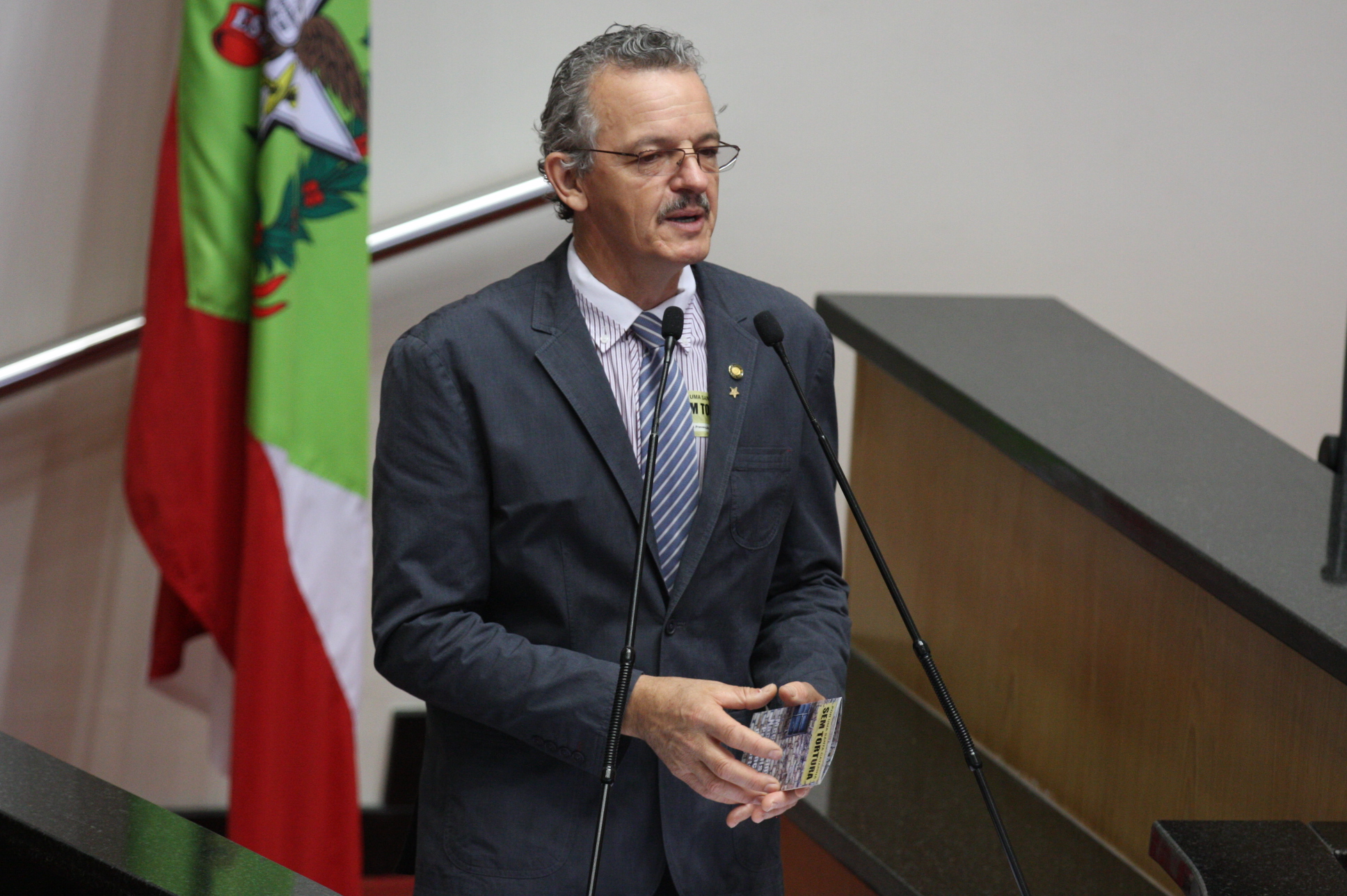 Sessão Ordinária. Dep: Dirceu Dresch (PT). Foto: Yuri Santos / Agênica AL