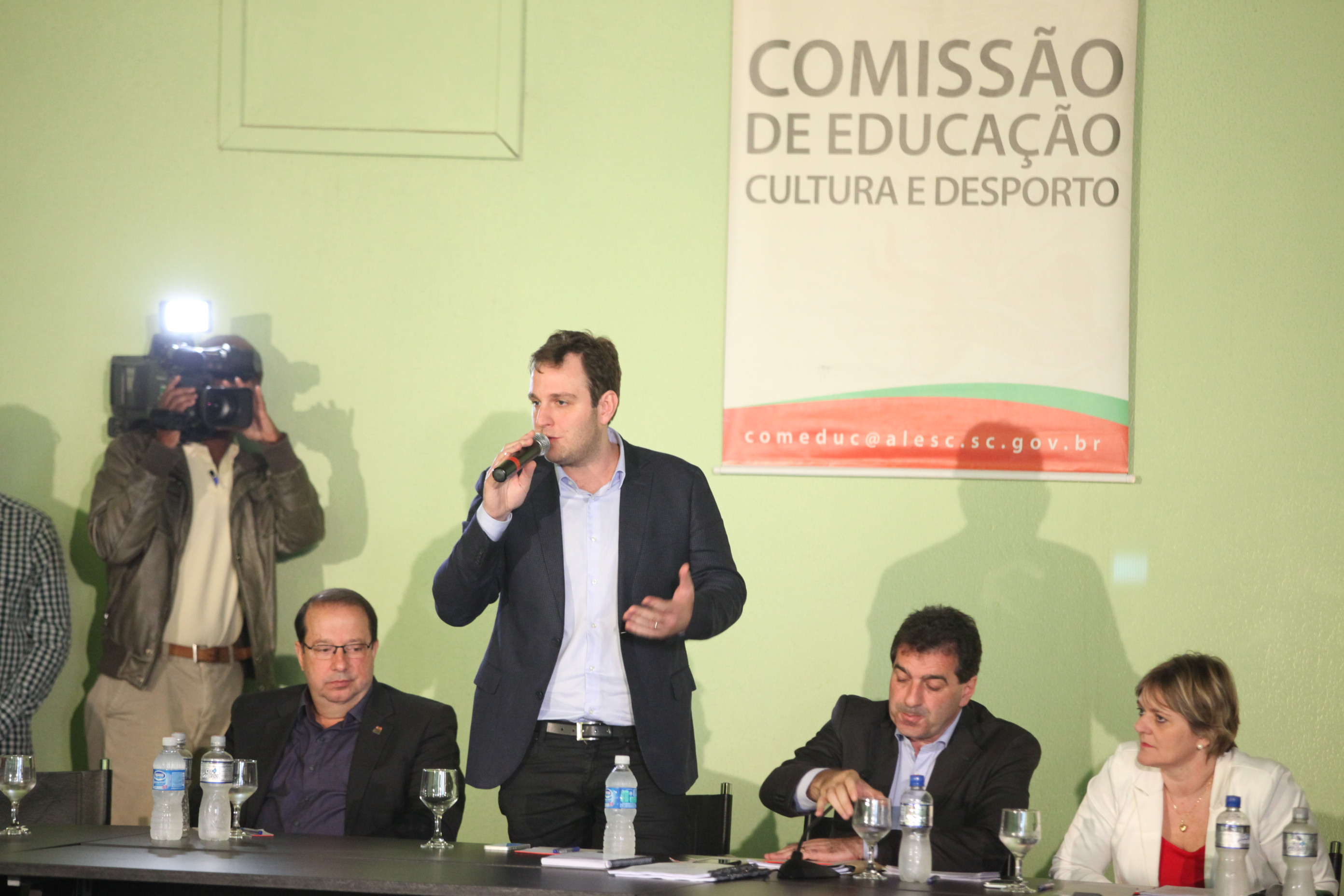 Comissão de Educação promove audiência pública em Criciúma. Foto:Fábio Queiroz / Agência AL