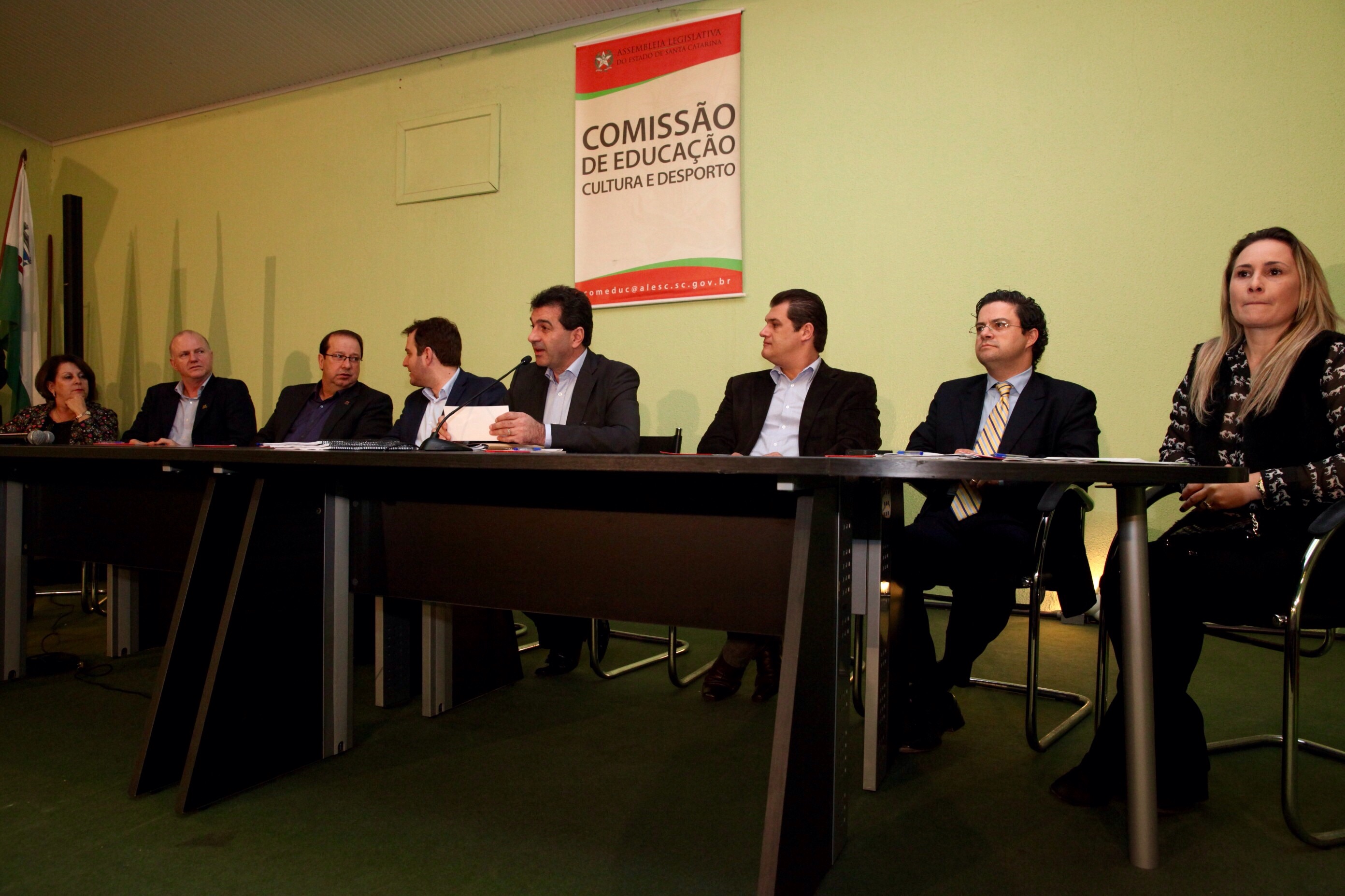 Comissão de Educação promove audiência pública em Criciúma. Foto:Fábio Queiroz / Agência AL