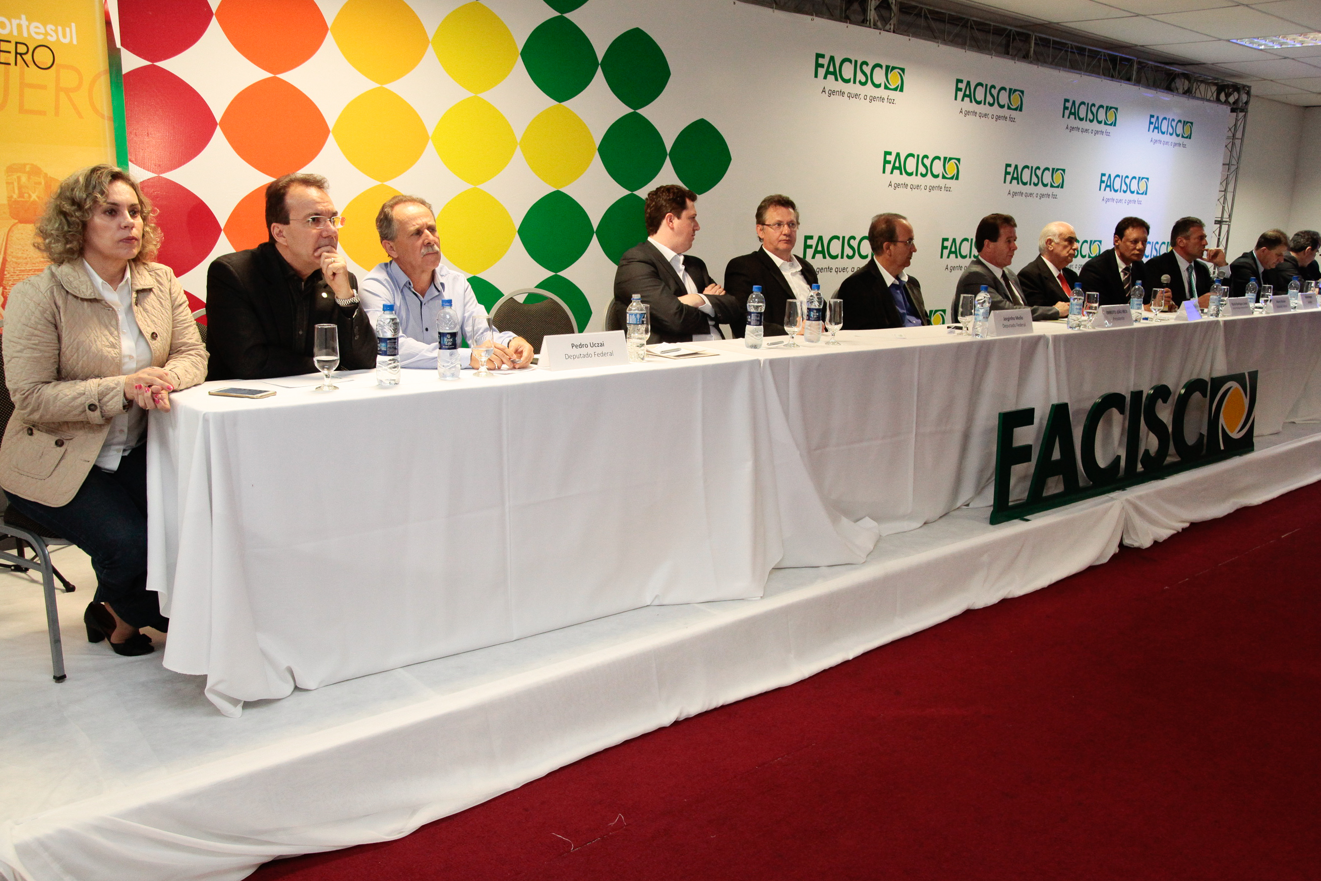 Reunião do Fórum Parlamentar Catarinense sobre a Construção da Ferrovia Norte Sul. Foto: Miriam Zomer/Agência AL