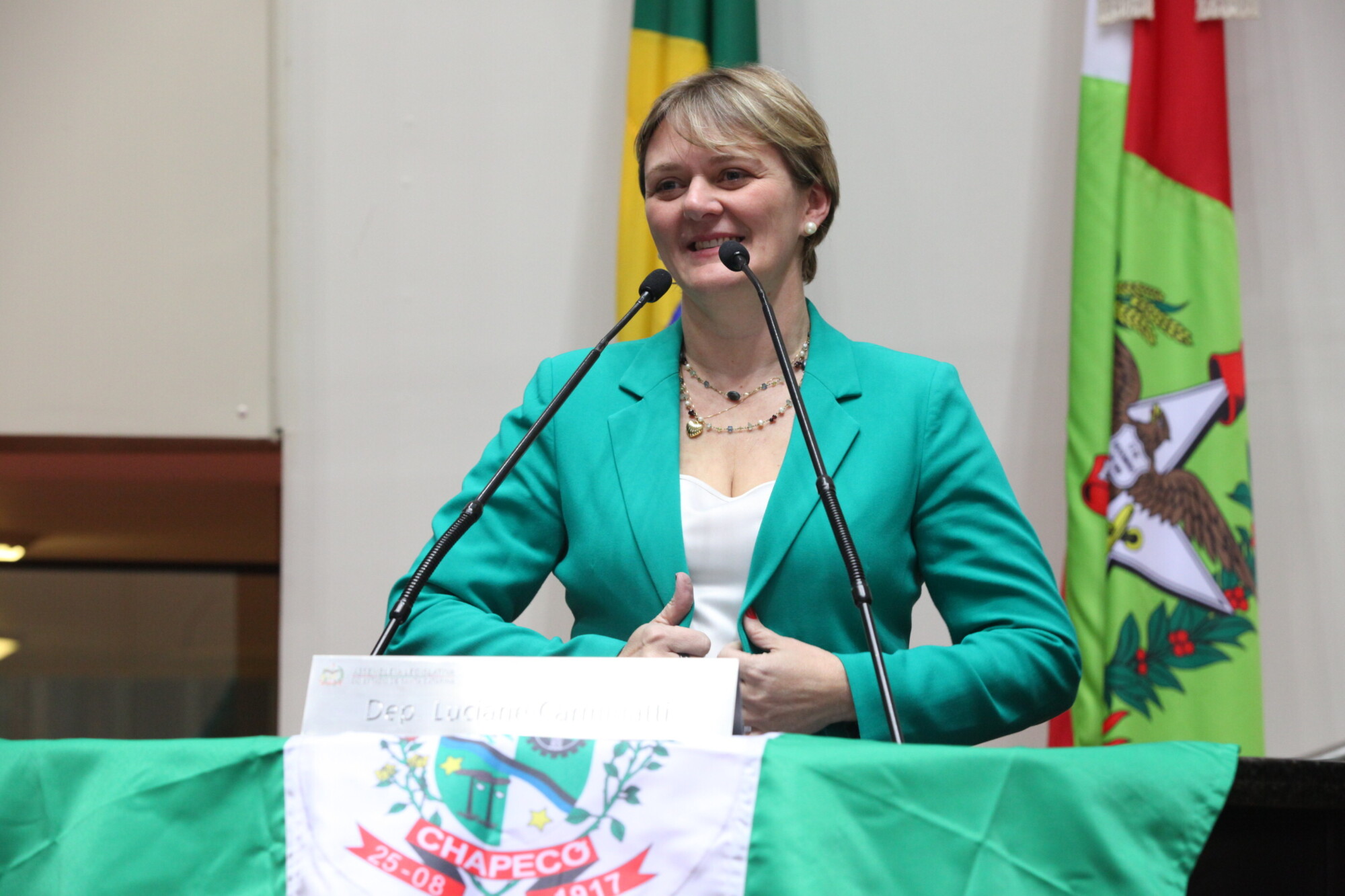 Deputada Luciane Carminatti