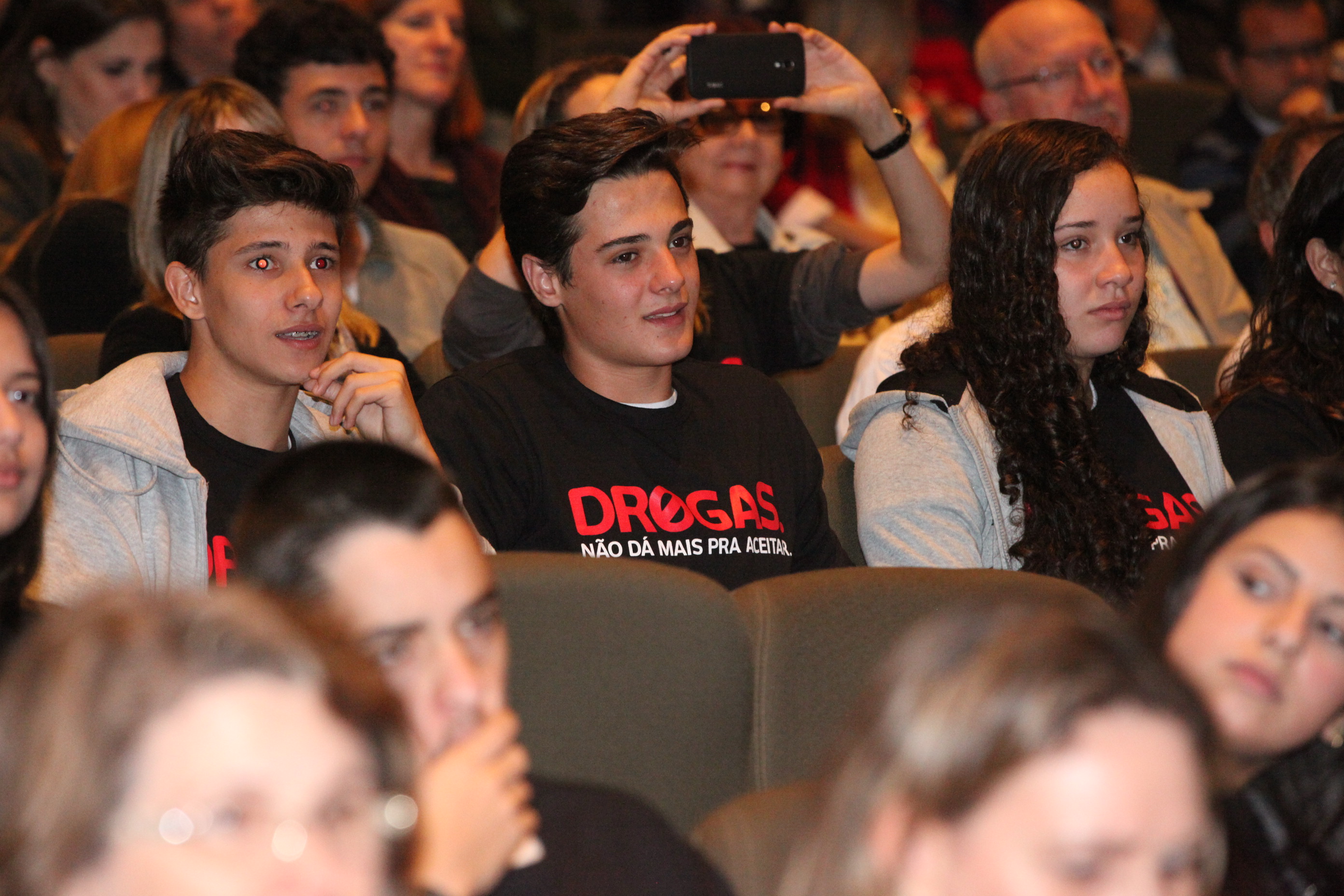 Lançamento da Campanha: Drogas não dá mais para aceitar. Foto: Fábio Queiroz / Agência AL