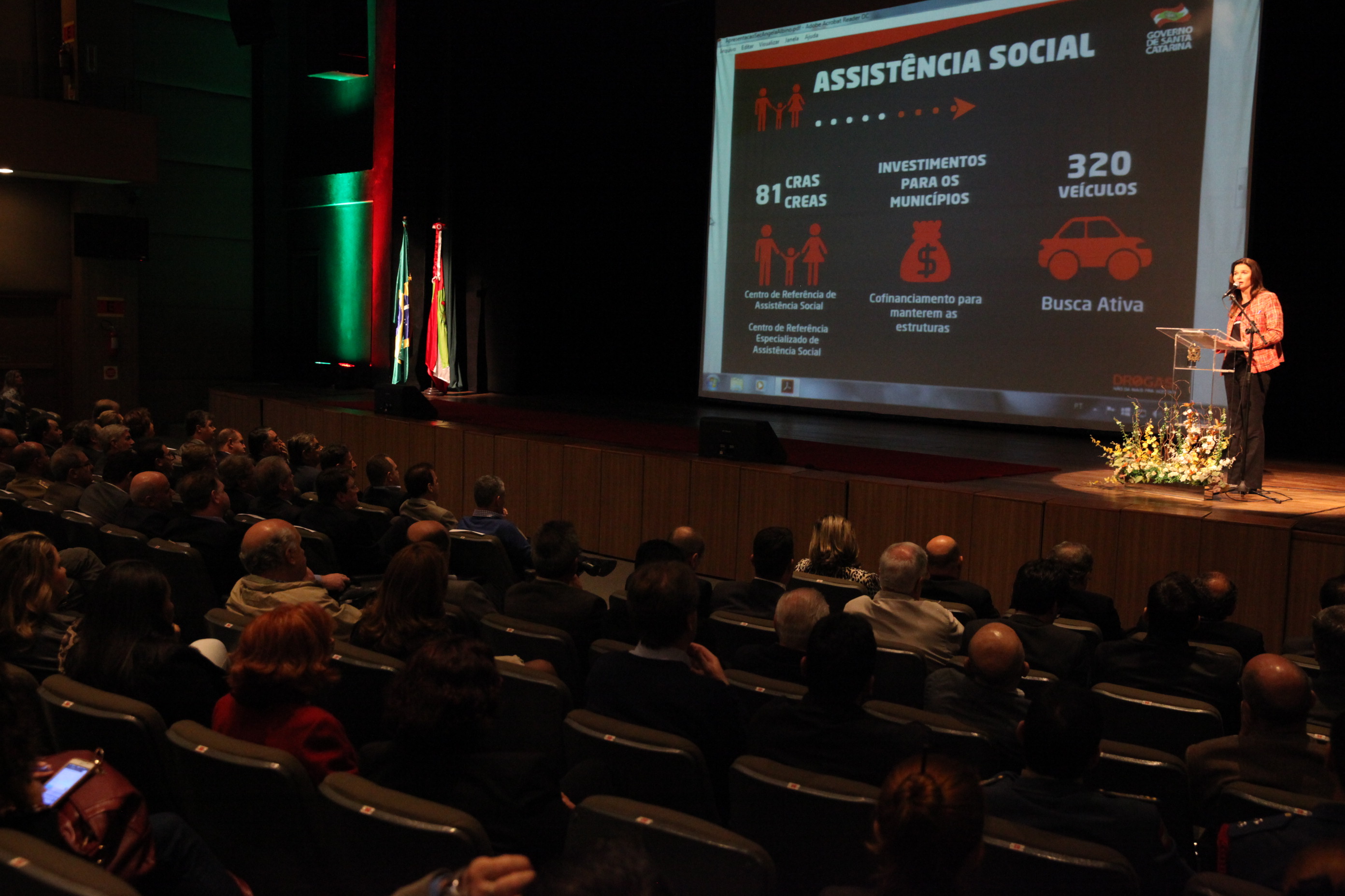 Lançamento da Campanha: Drogas não dá mais para aceitar. Foto: Fábio Queiroz / Agência AL