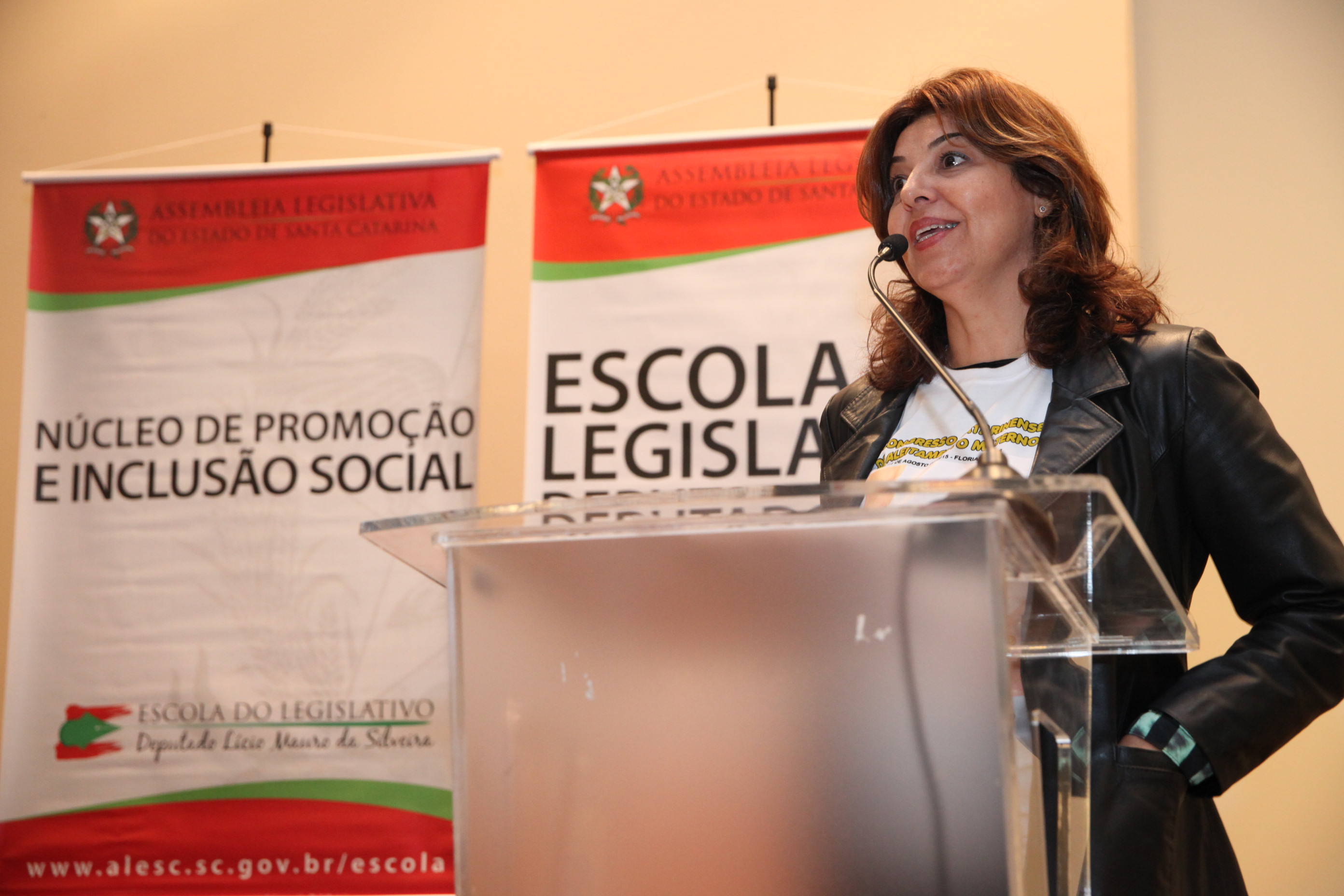 1° Congresso Catarinense de Aleitamento Materno. Foto: Fábio Queiroz / Agência AL