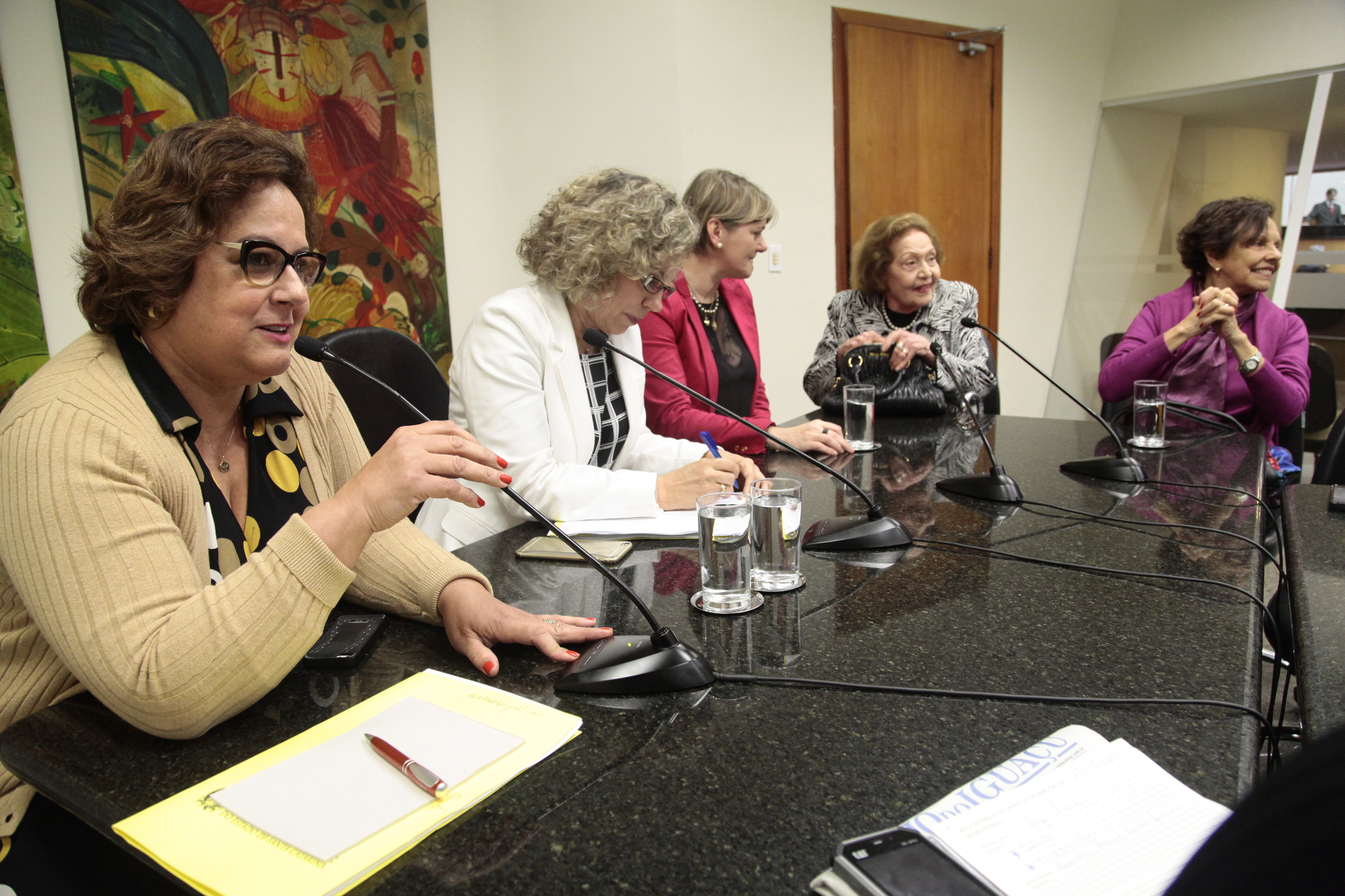 Reunião da Bancada Feminina. Foto: Miriam Zomer/Agência AL