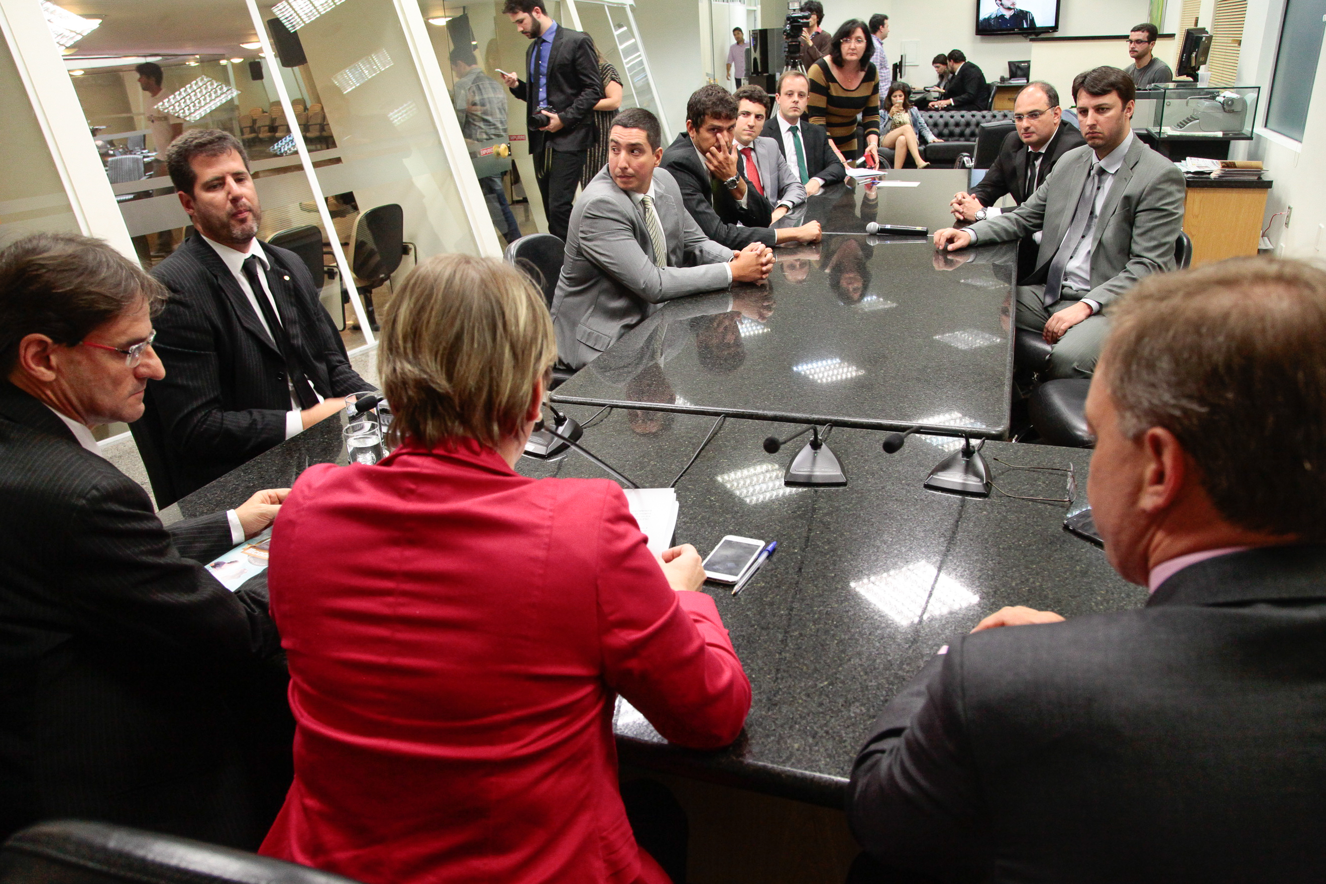 Lançamento da Frente Parlamentar Defensoria Pública. Foto: Miriam Zomer/Agência AL
