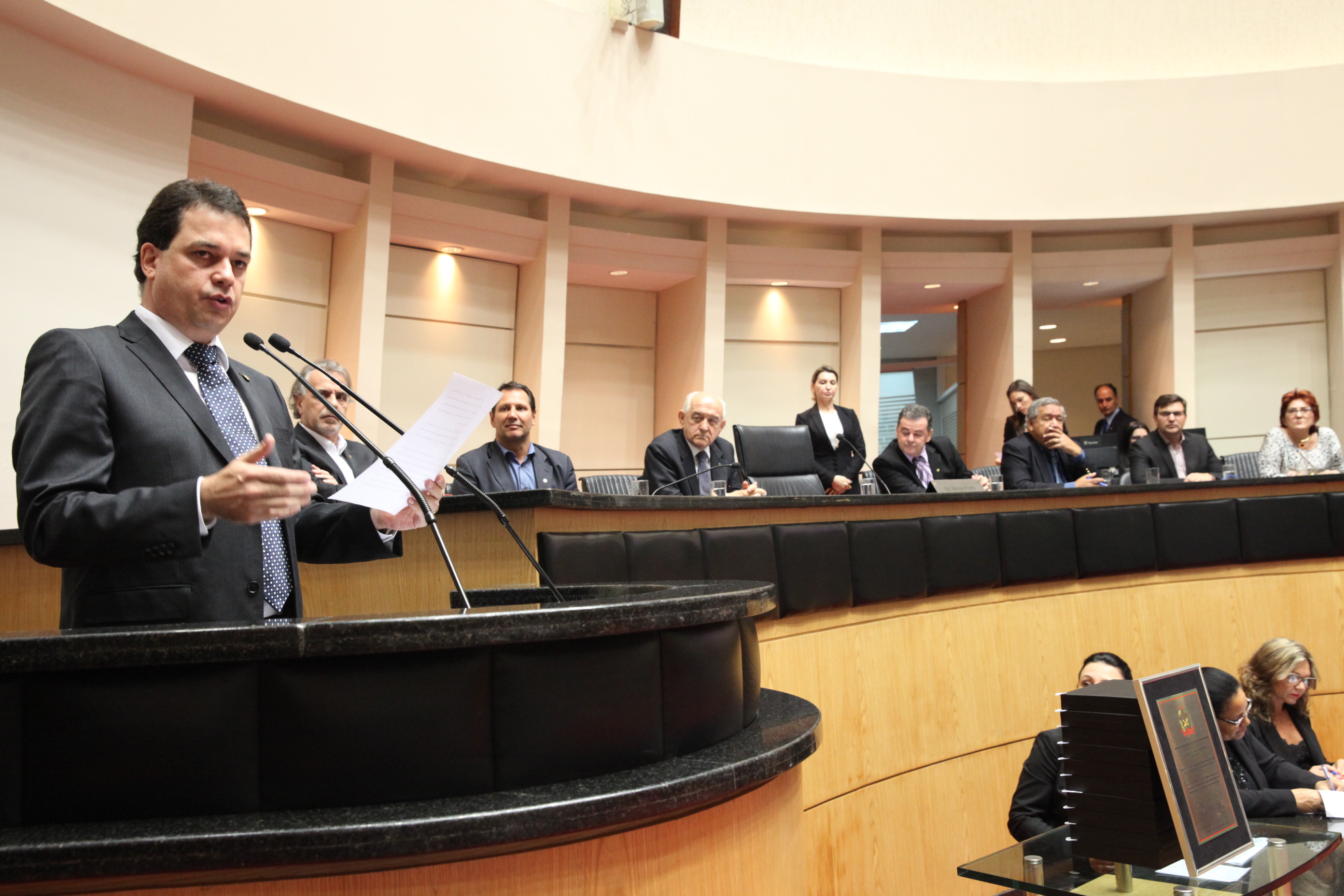 Sessão Especial em homenagem ao Sindicato dos Trabalhadores da Indústria da Alimentação de Criciúma. Foto: Fábio Queiroz / Agência AL