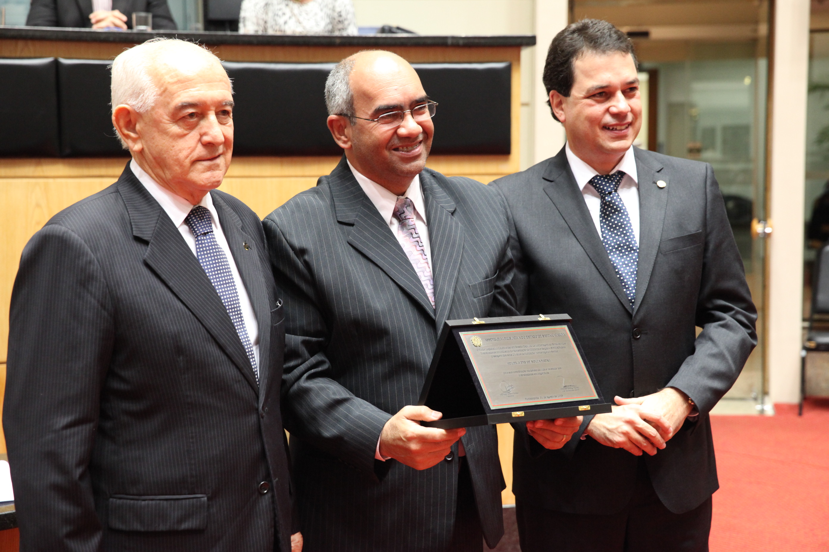 Sessão Especial em homenagem ao Sindicato dos Trabalhadores da Indústria da Alimentação de Criciúma. Foto: Fábio Queiroz / Agência AL