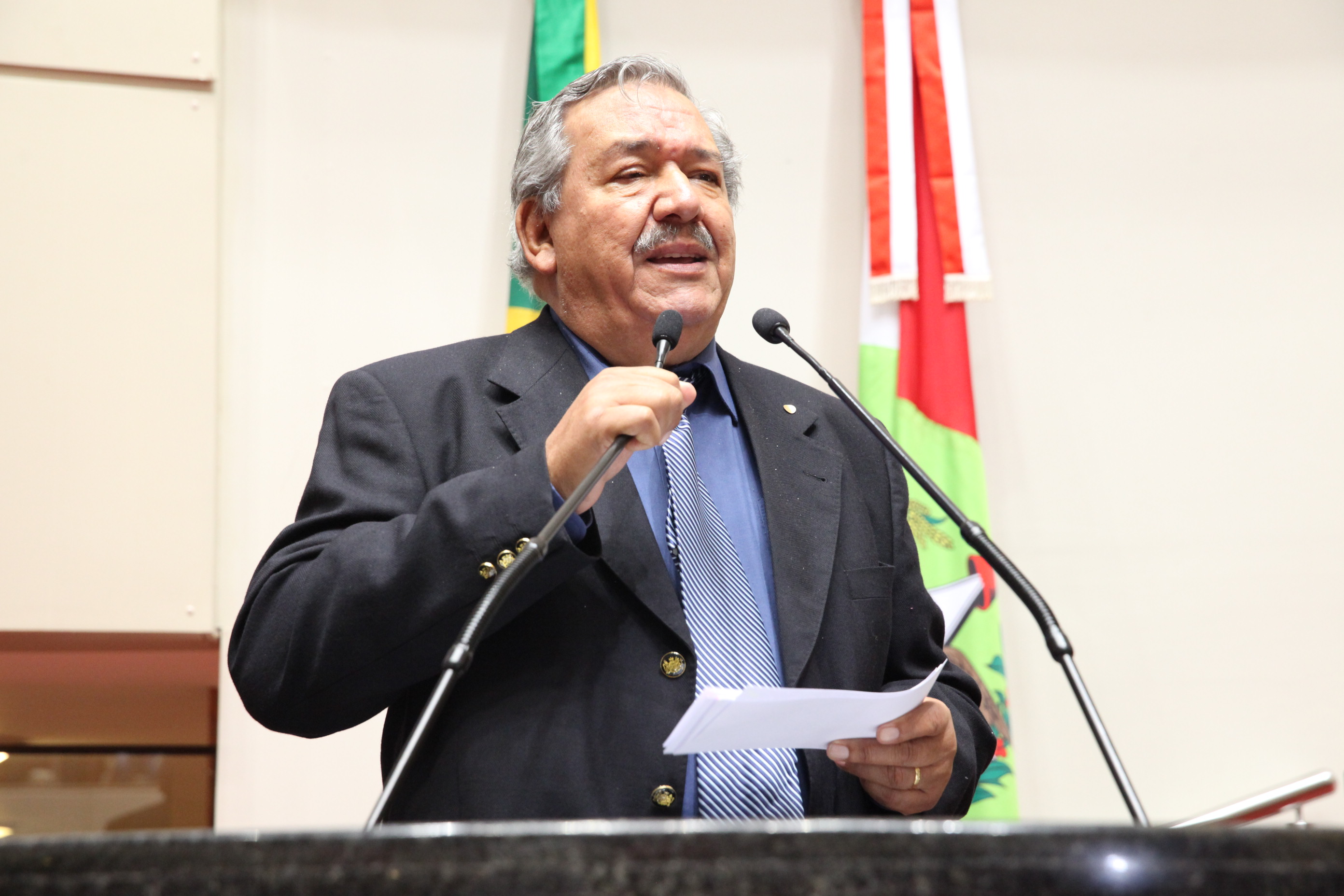 Sessão Especial em homenagem ao Sindicato dos Trabalhadores da Indústria da Alimentação de Criciúma. Foto: Fábio Queiroz / Agência AL
