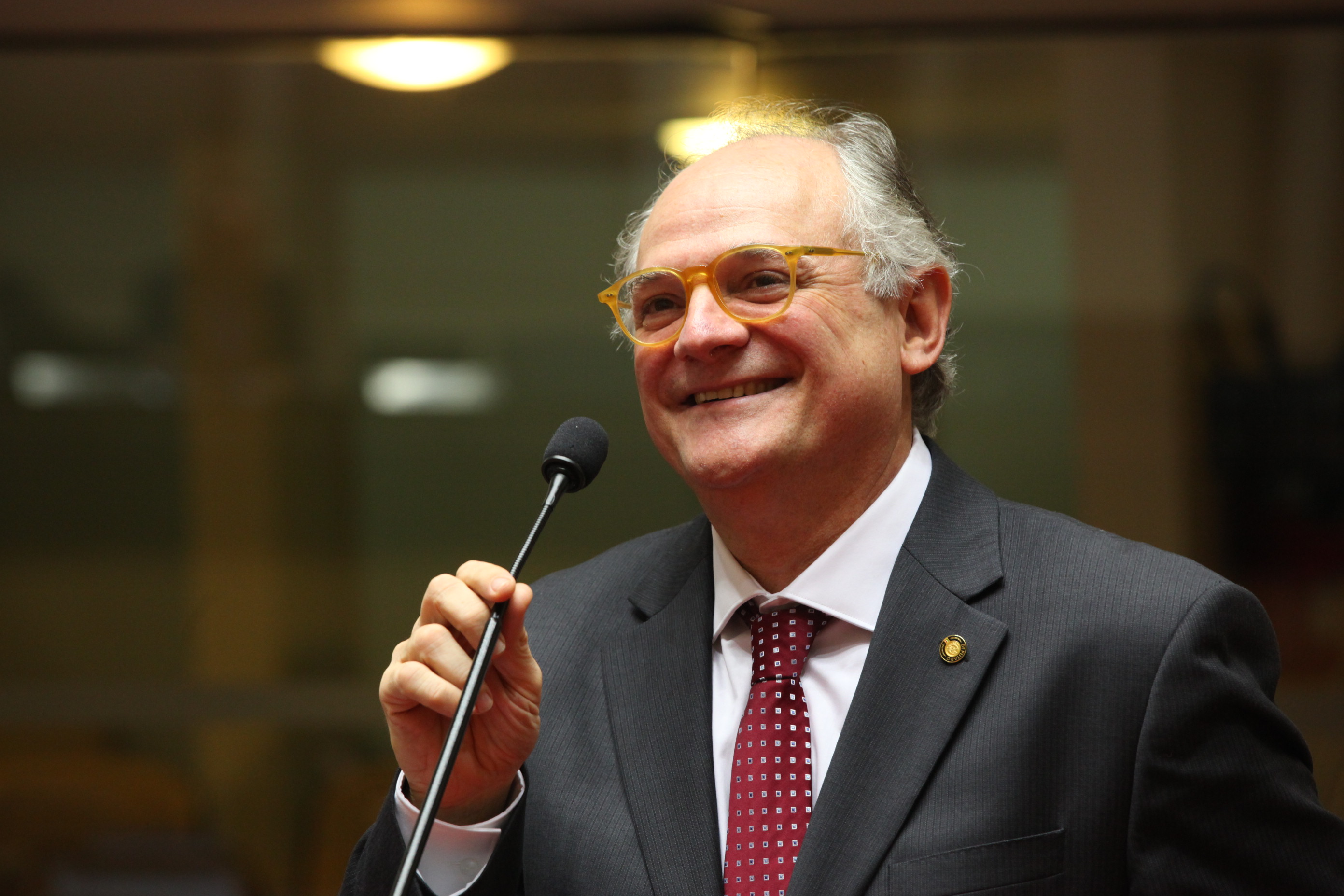 Sessão Ordinária da Assembleia Legislativa do Estado de Santa Catarina. Deputado Vicente Caropreso (PSDB) - Fotos: Eduardo Guedes de Oliveira/Agência AL