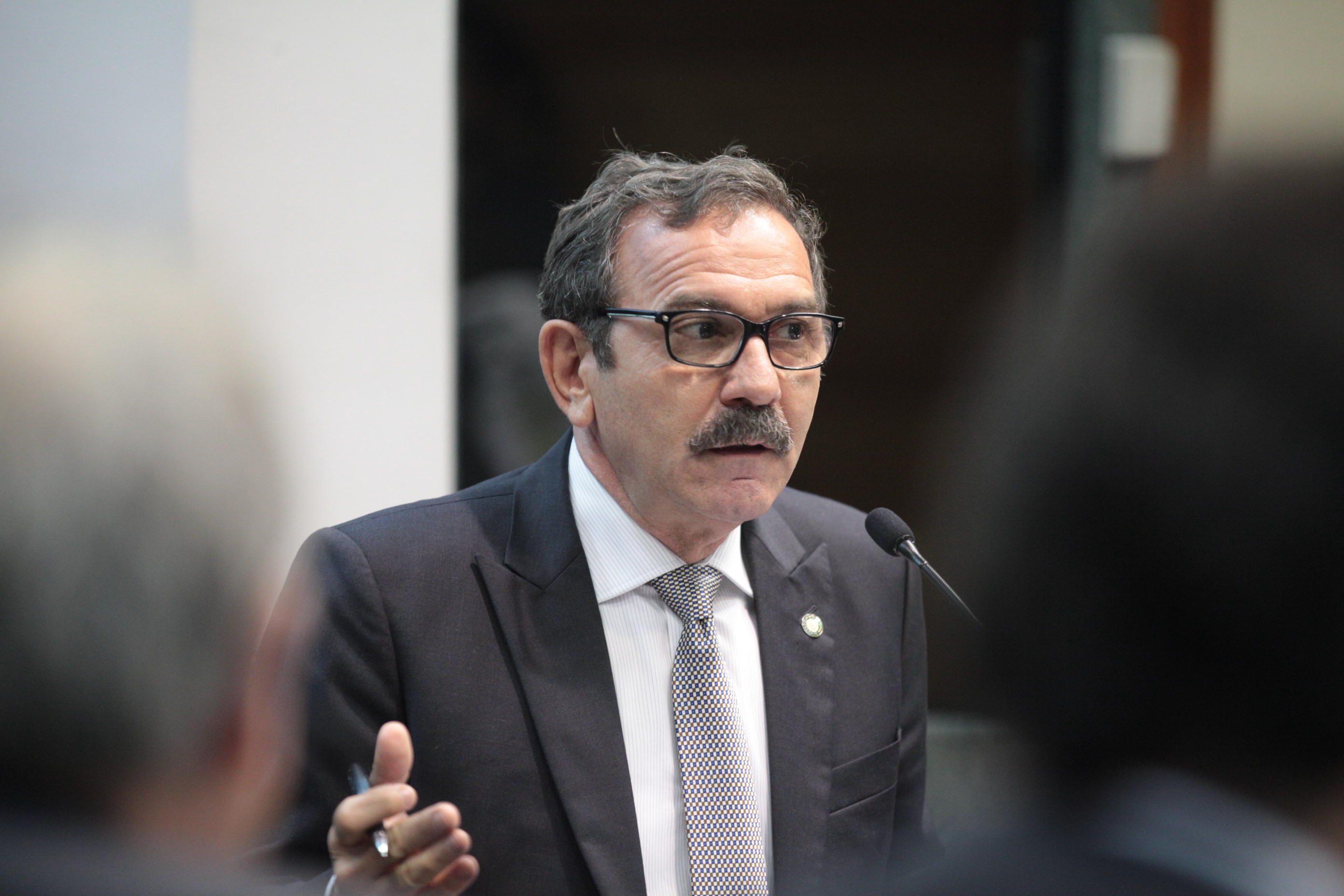 Deputado Serafim Venzon (PSDB)  naComissão De Trabalho. Foto: Solon Soares / Agencial AL