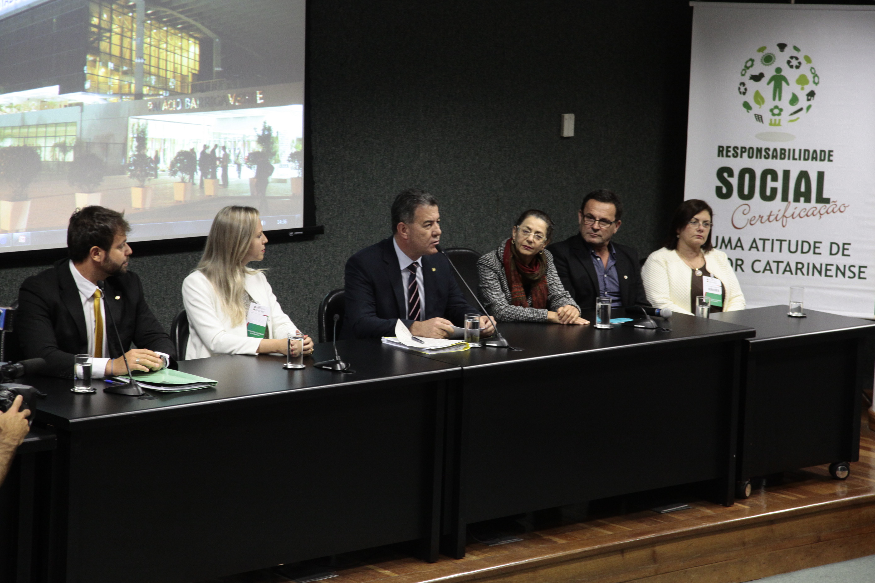 II Seminário de Certificação de Responsabilidade Social - Uma Atitude de Valor Catarinense. Foto: Miriam Zomer/Agência AL