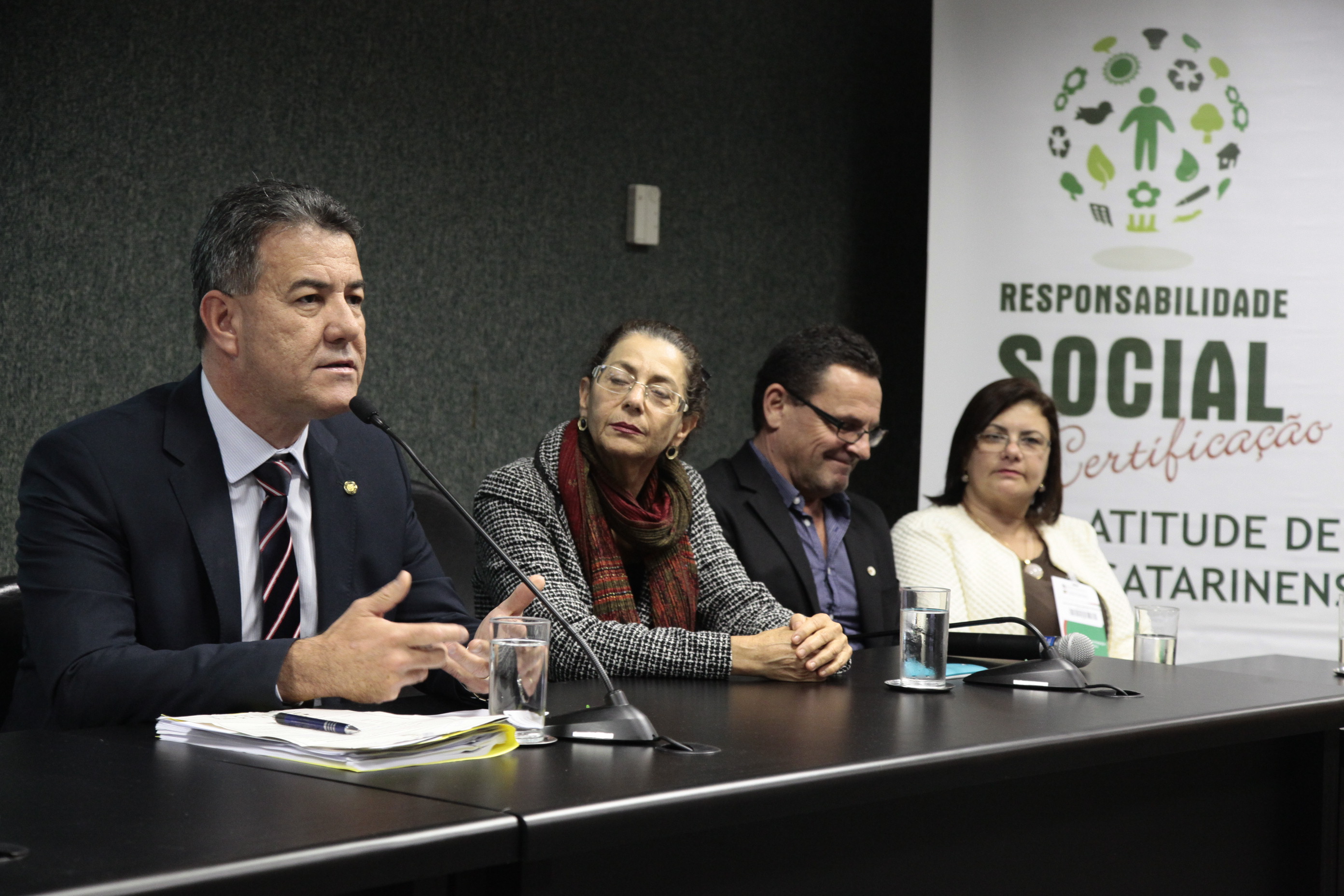 II Seminário de Certificação de Responsabilidade Social - Uma Atitude de Valor Catarinense. Foto: Miriam Zomer/Agência AL