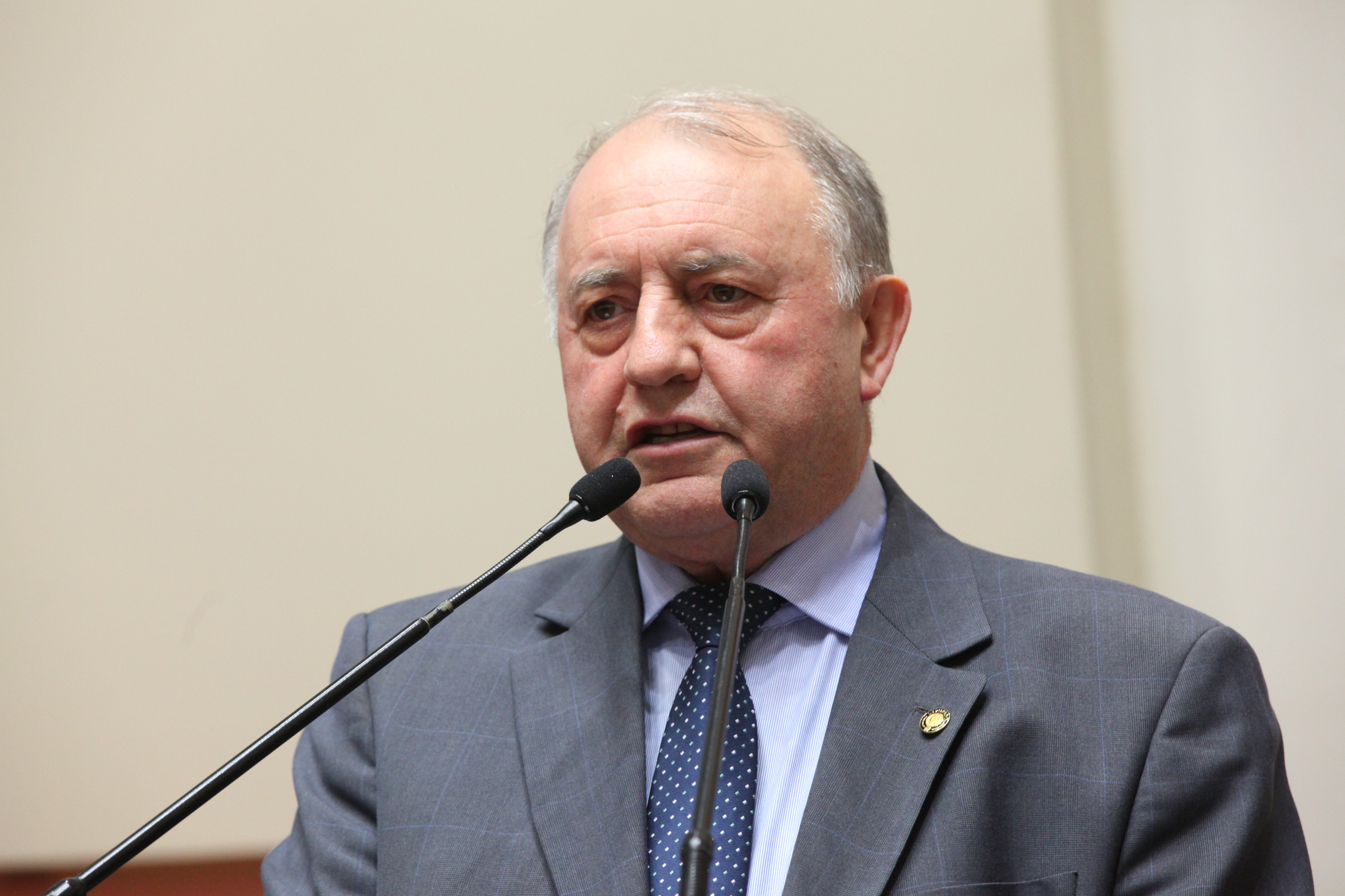 Sessão Ordinária da Assembleia Legislativa do Estado de Santa Catarina. Deputado Natalino Lazare (PR) - Foto: Eduardo Guedes de Oliveira/Agência AL