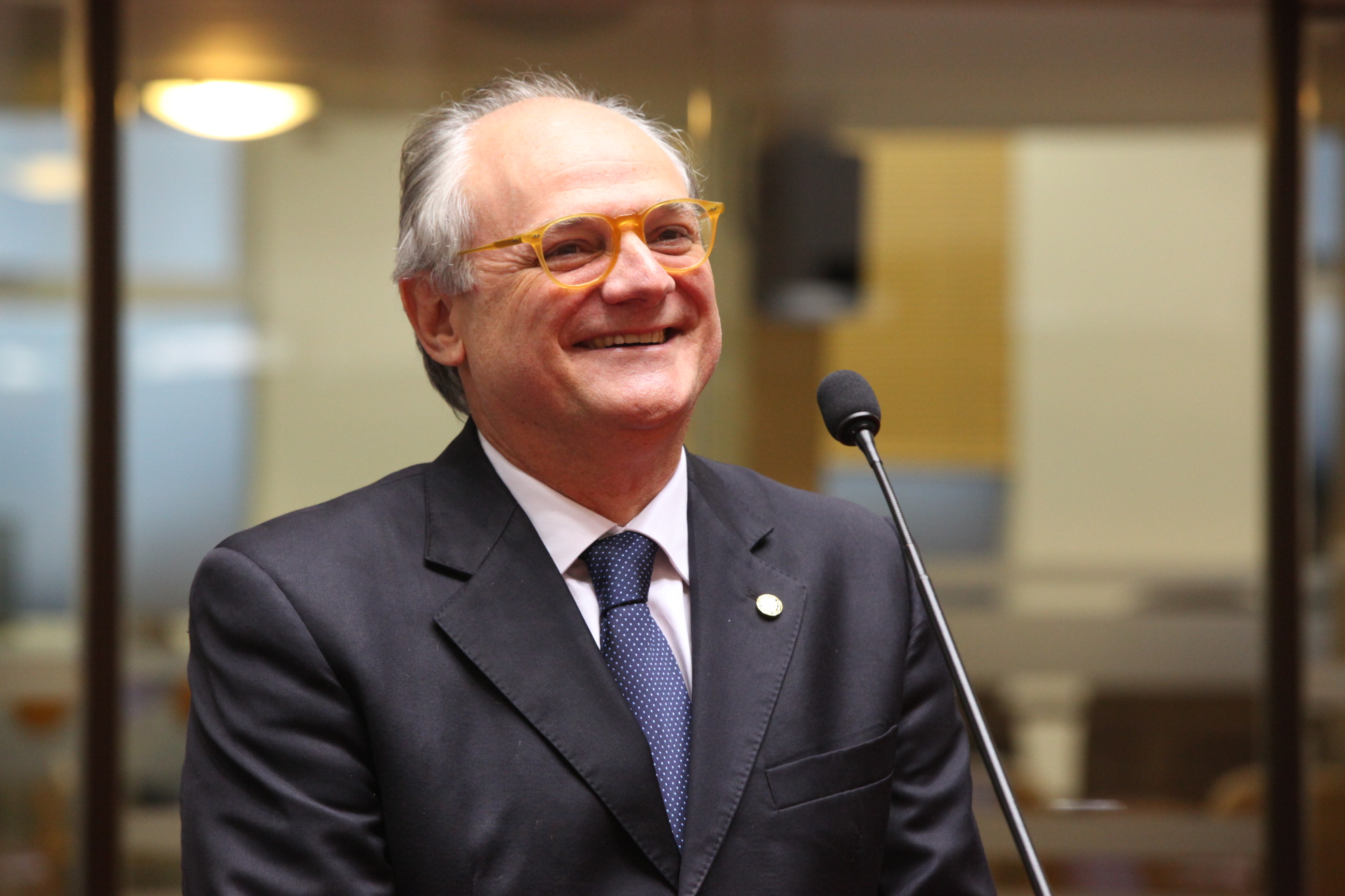 Sessão Ordinária da Assembleia Legislativa do Estado de Santa Catarina. Deputado Vicente Caropreso (PSDB) - Foto: Eduardo Guedes de Oliveira/Agência AL