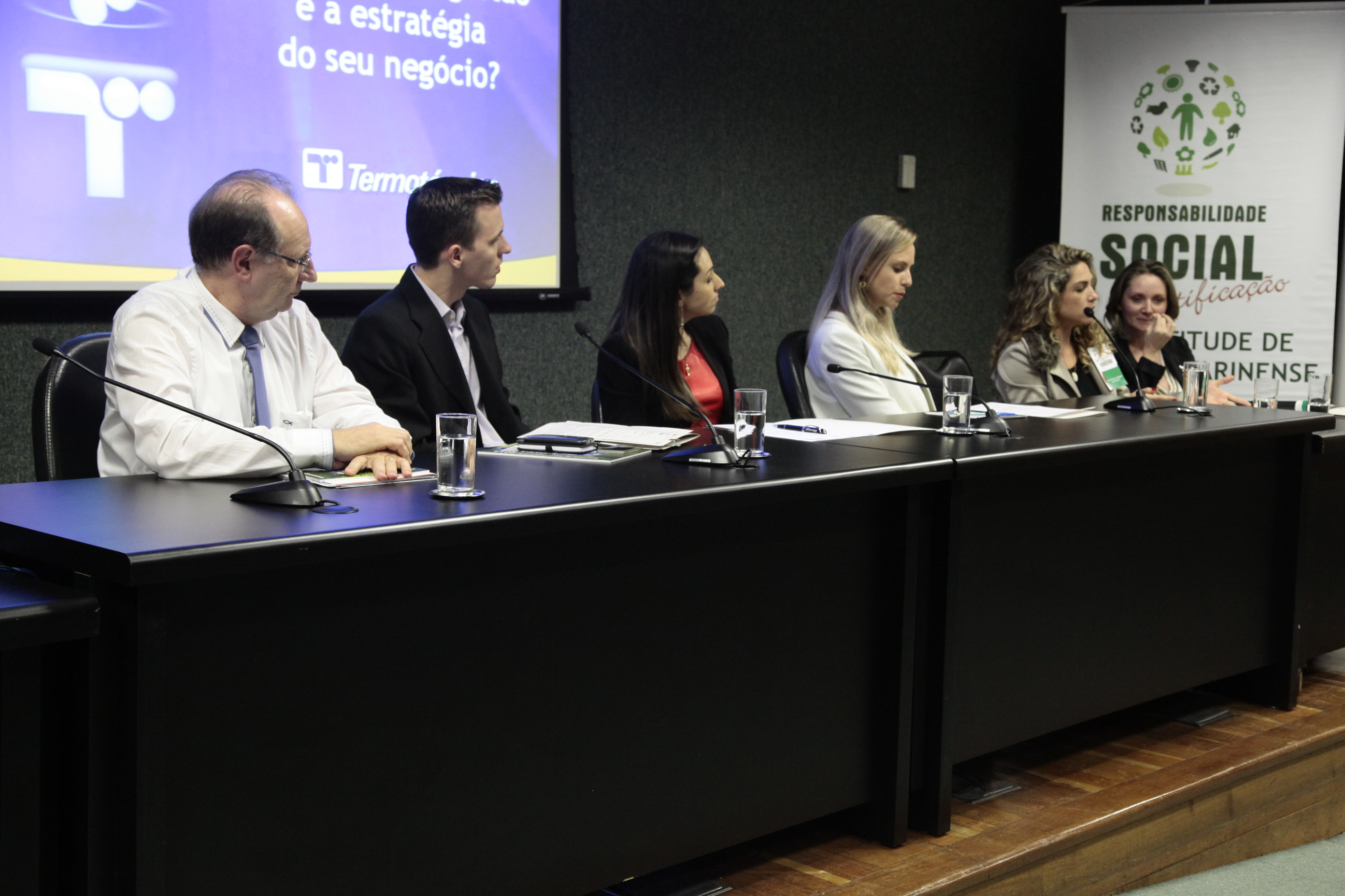 II Seminário de Certificação de Responsabilidade Social - Uma Atitude de Valor Catarinense. Fotos: Miriam Zomer/Agência AL