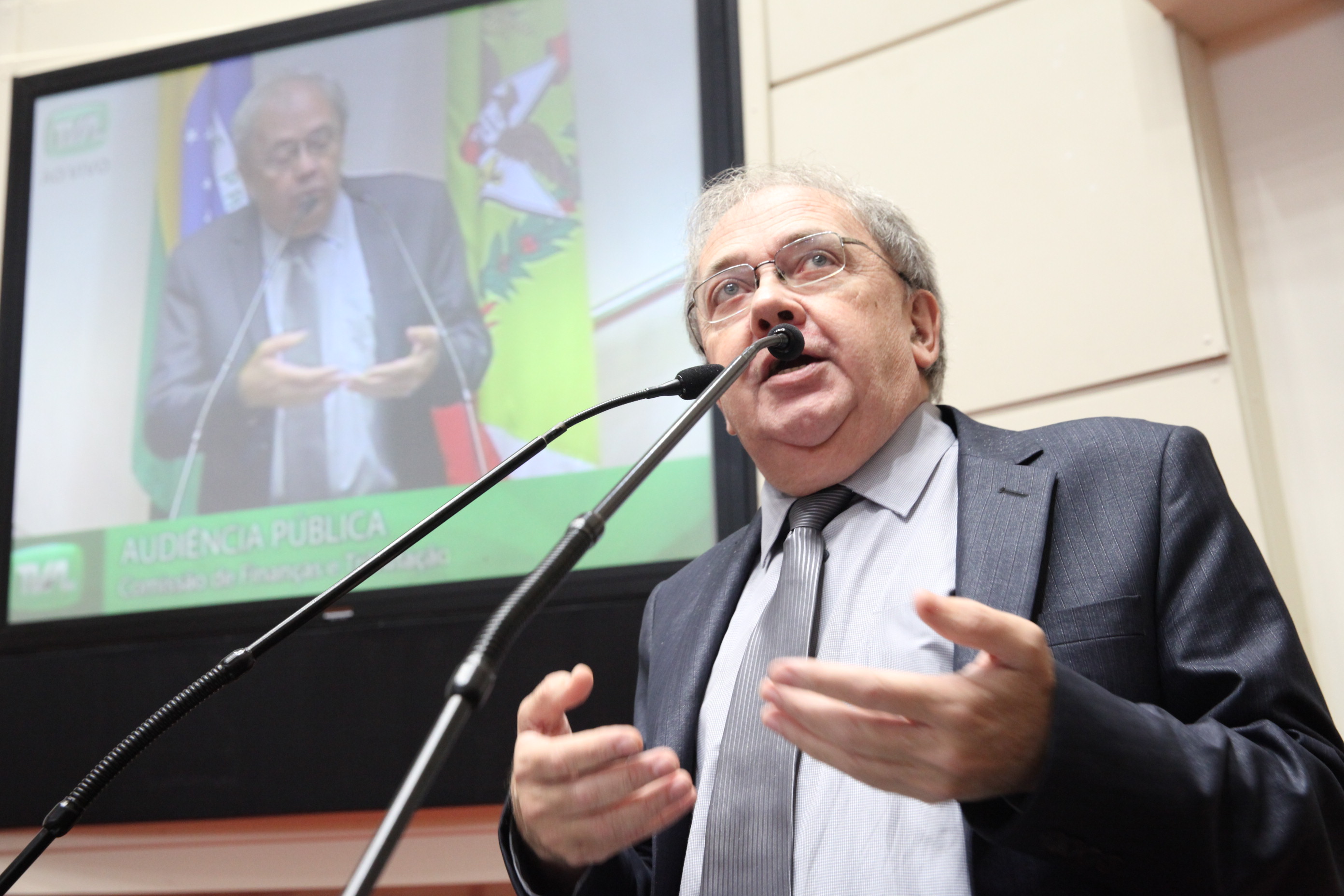 Audiência Pública Comisão de Finanças. Deputado Fernando Coruja (PMDB). Foto: Fábio Queiroz / Agência AL