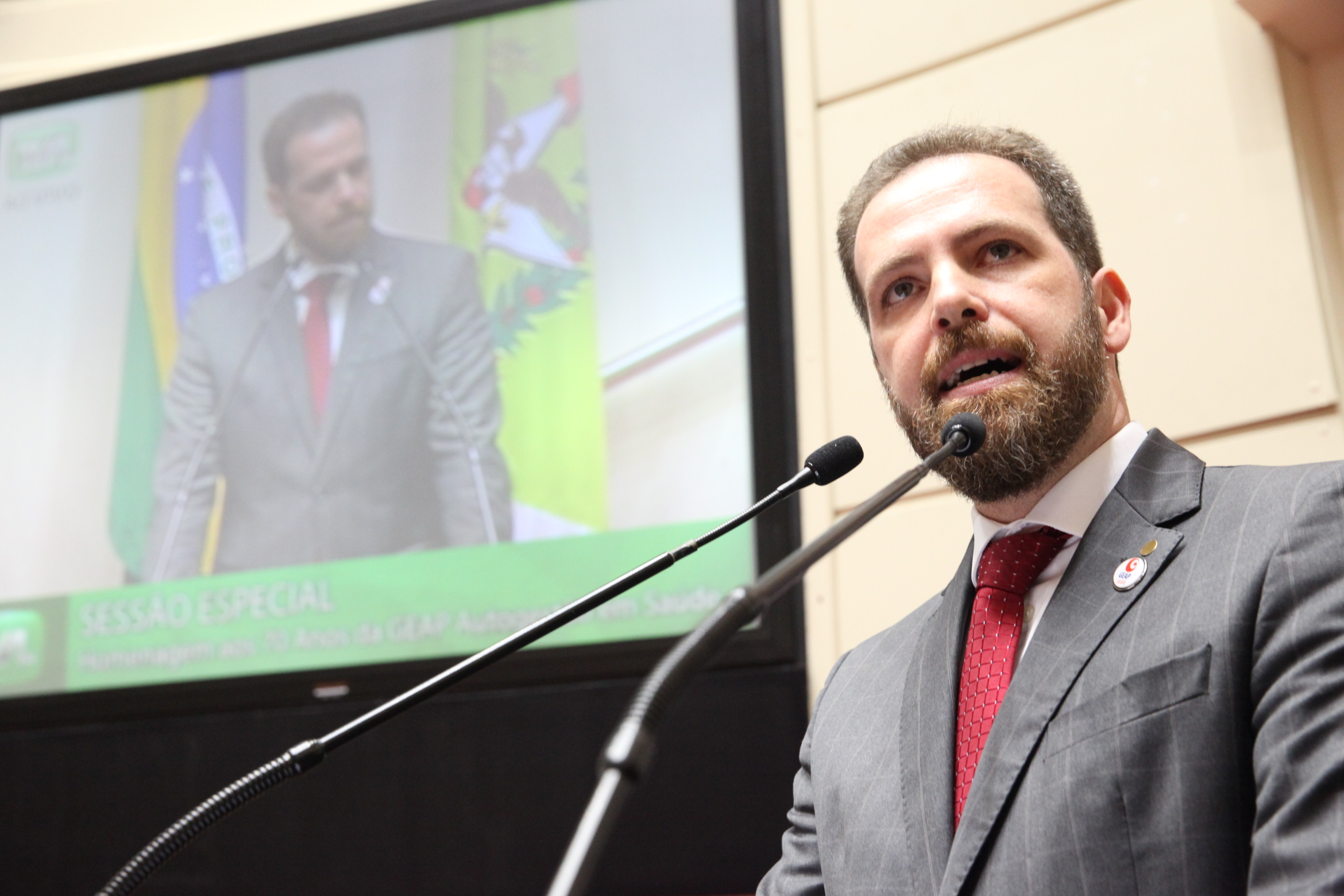 Sessão Especial em homenagem aos 70 anos da GEAP. Foto: Fábio Queiroz / Agência AL