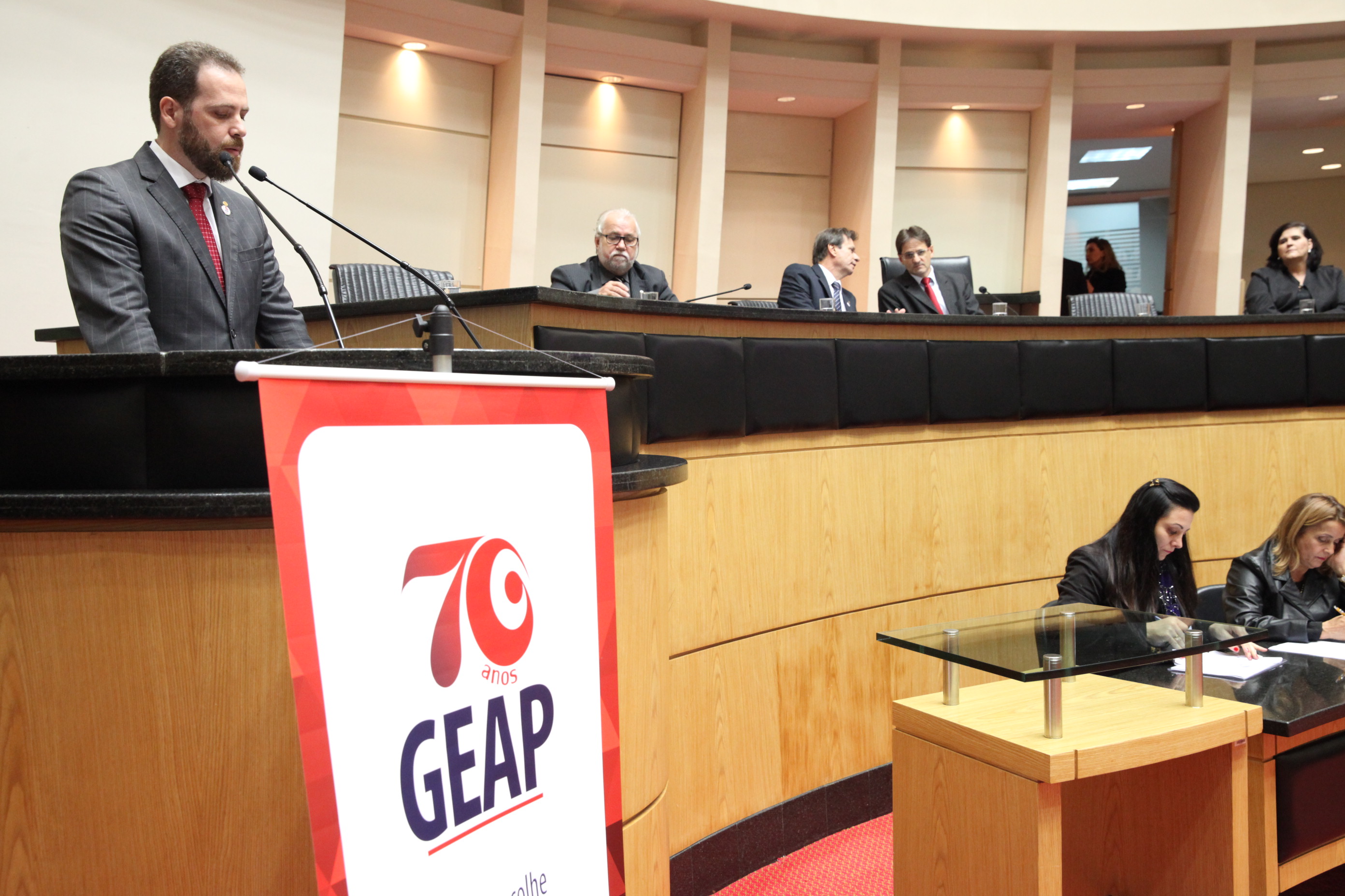 Sessão Especial em homenagem aos 70 anos da GEAP. Foto: Fábio Queiroz / Agência AL