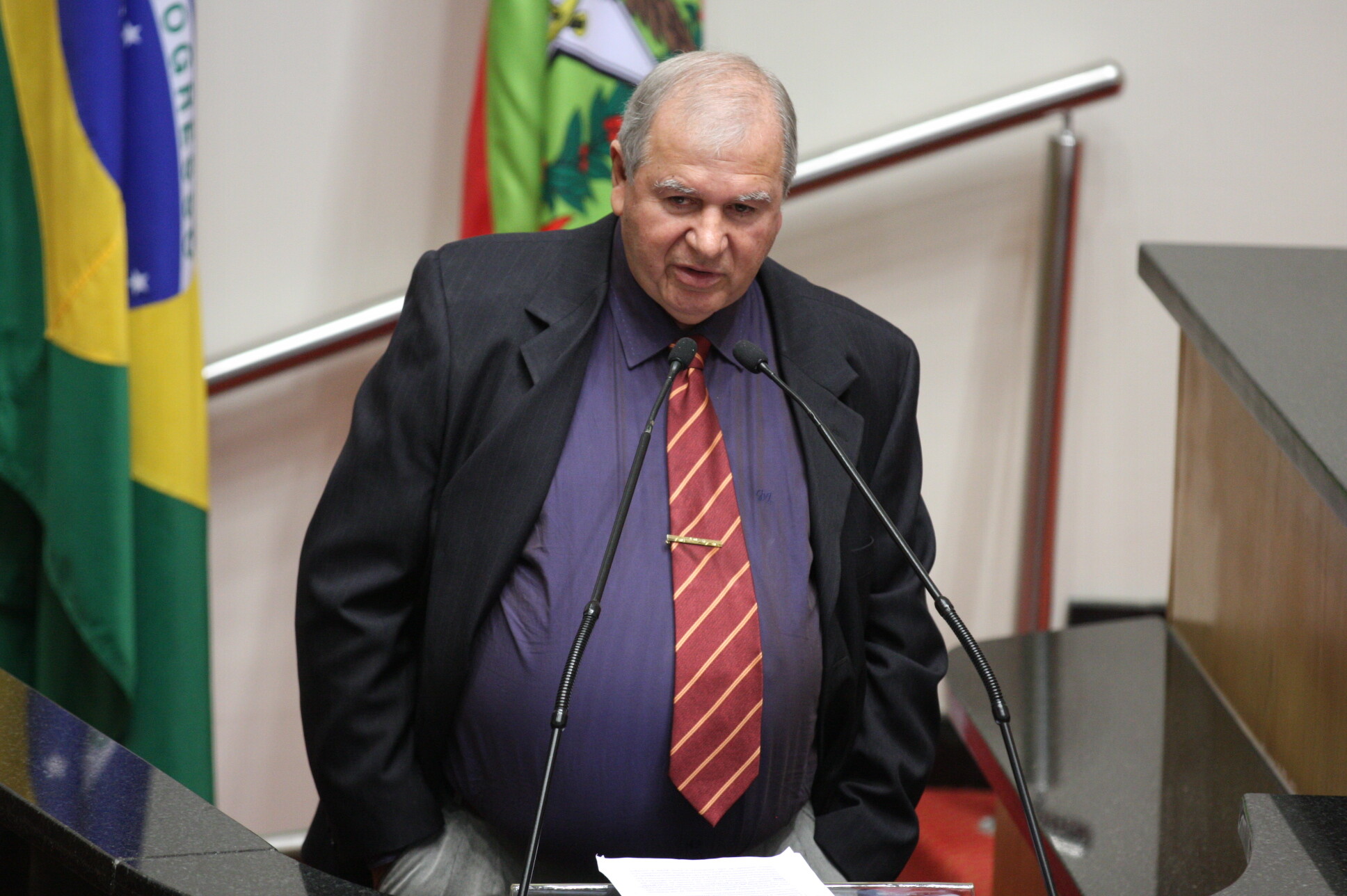 Edevaldo Raupp, da Associação de Apoio aos Portadores de Esclerose Múltipla da Grande Florianópolis (Aflorem)