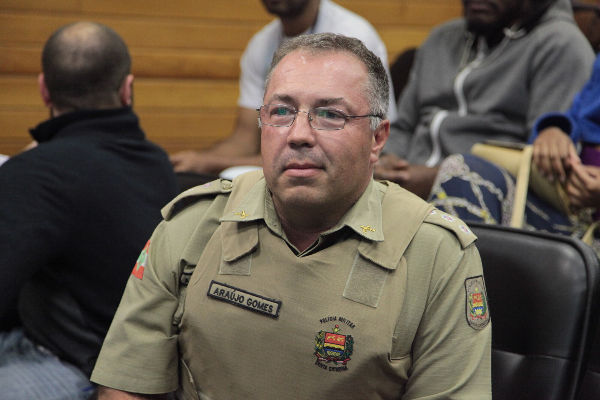 Tenente-coronel da PM, Carlos Araújo Gomes