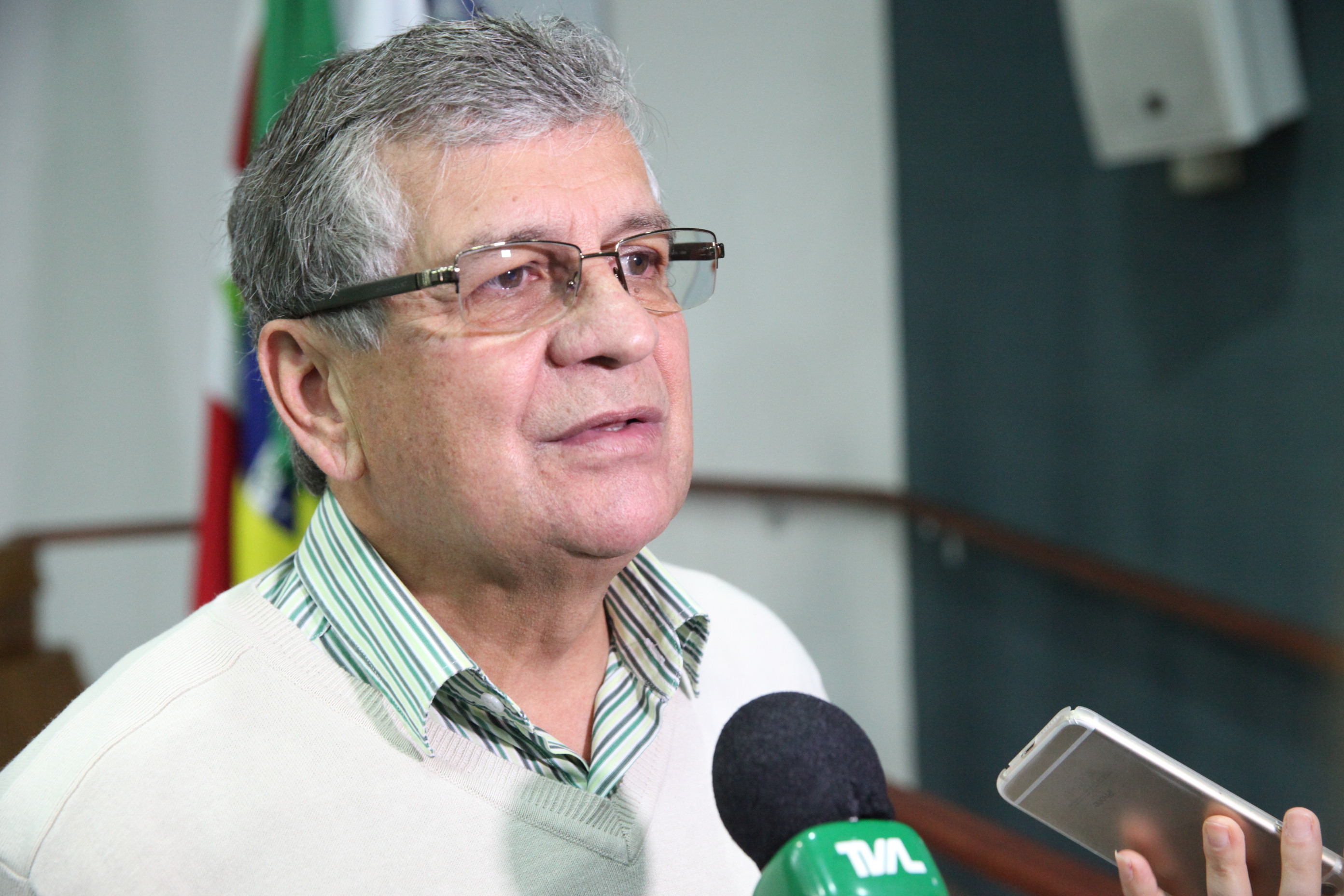 Adelor Vieira. Audiência Pública - Casan. Foto: Fábio Queiroz / Agência AL